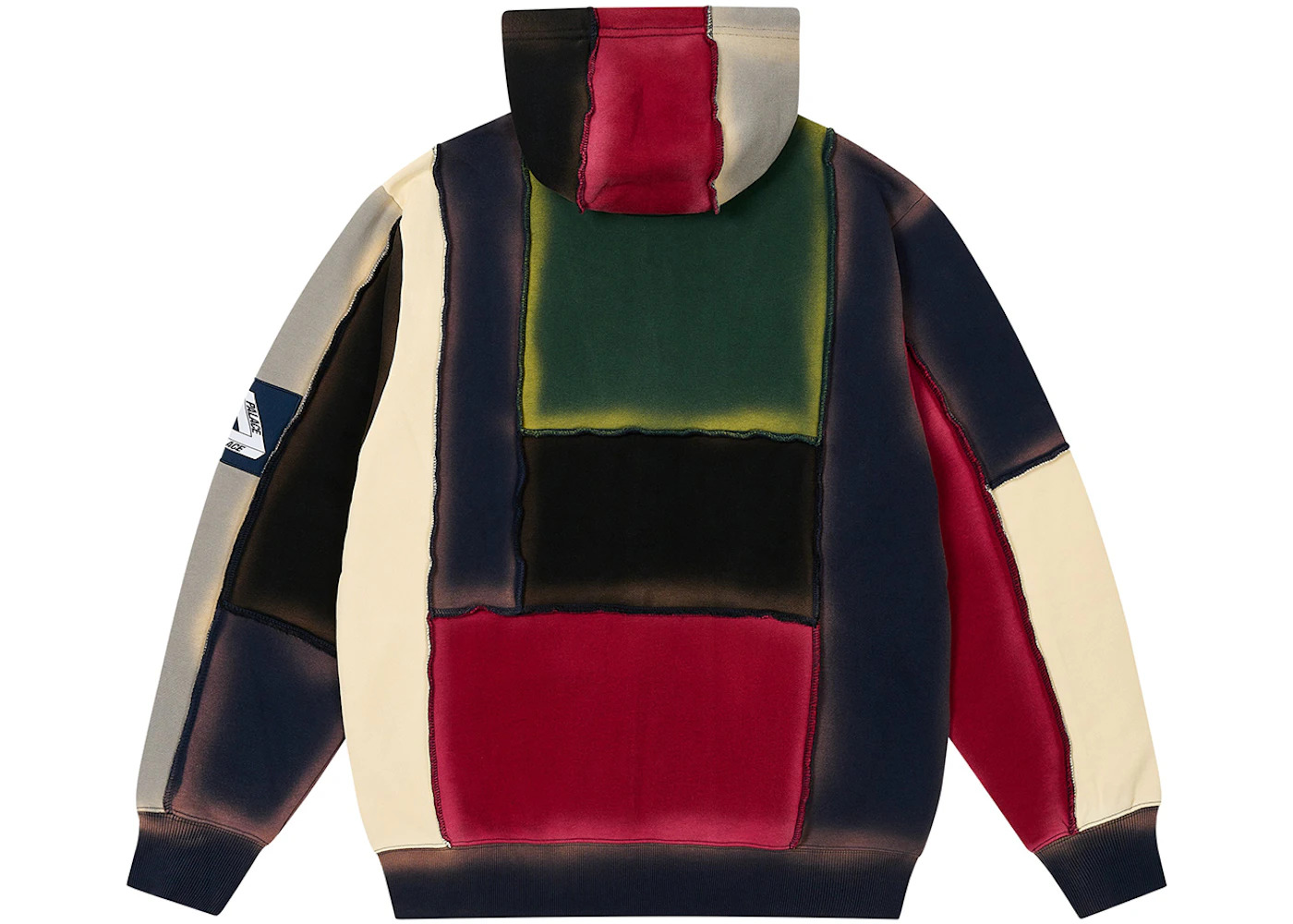 Palace Patch Me Up Zip Hood Multi Brights - 2
