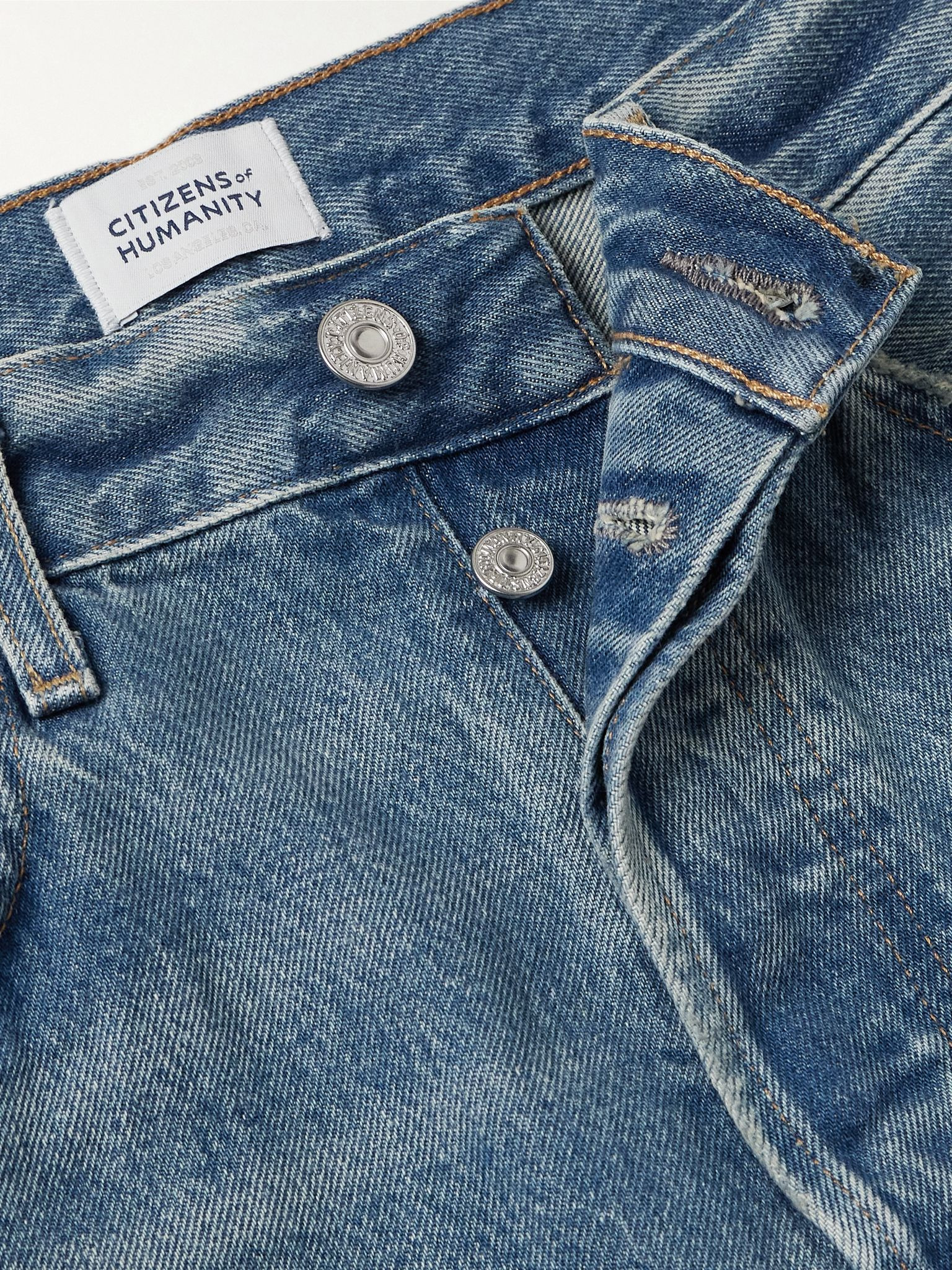 Blaine high-rise straight-leg jeans Light denim - 5