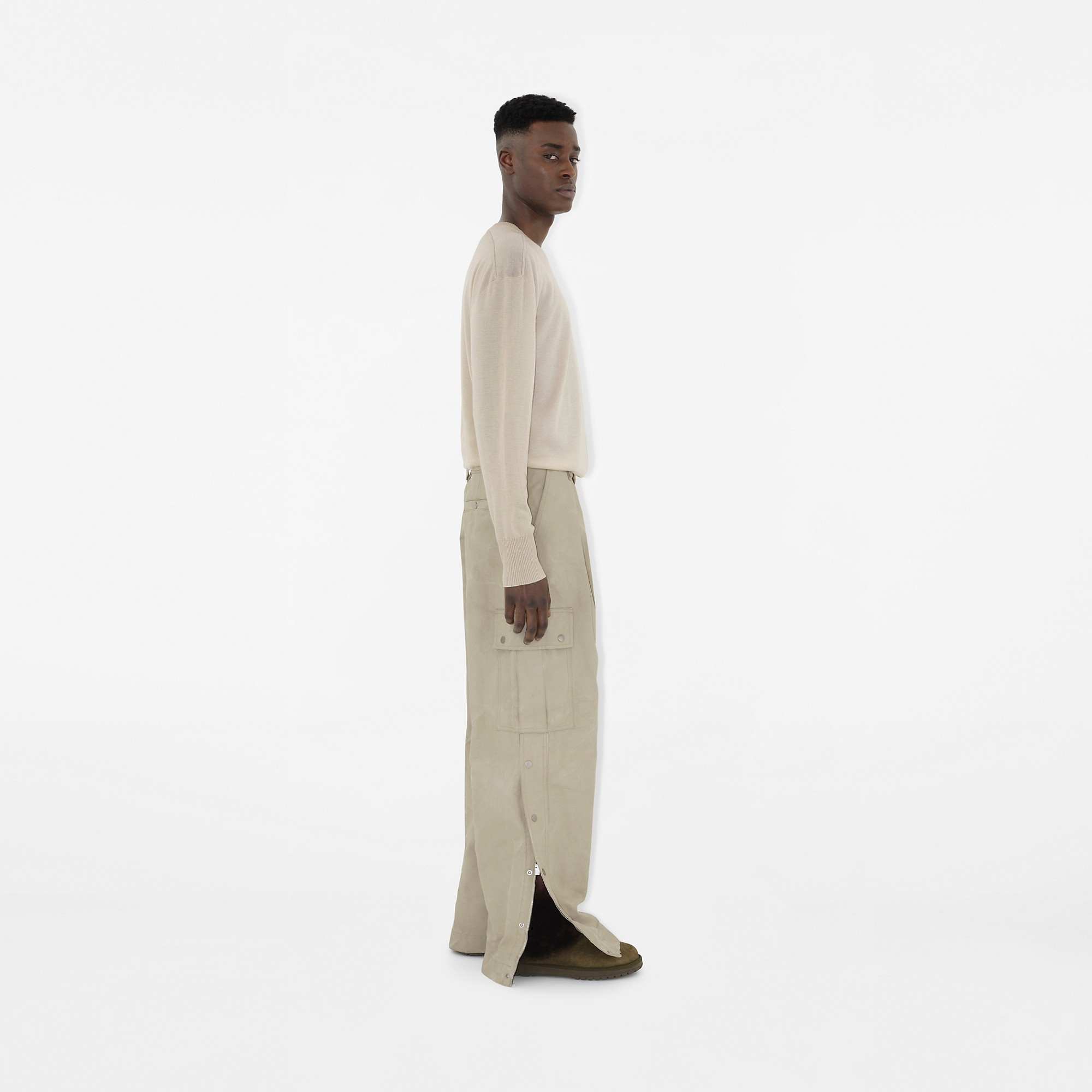 Cotton Cargo Trousers - 3