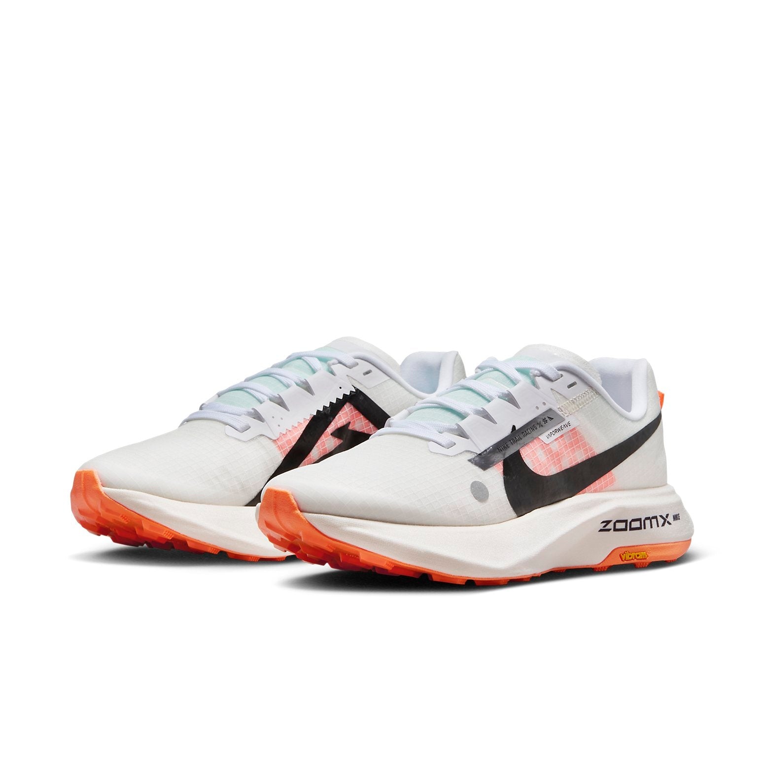 (WMNS) Nike ZoomX Ultrafly Trail 'Prototype Pale Ivory Total Orange' DZ0489-100 - 2