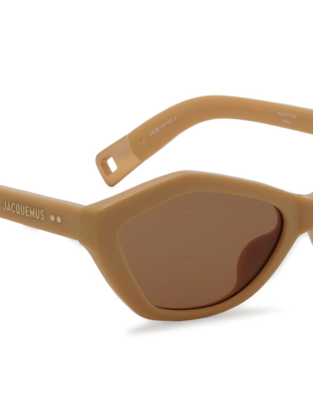 geometric-frame sunglasses - 3