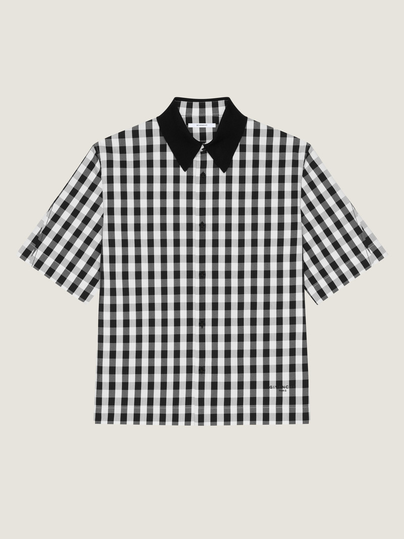 COUTURE SEAM GINGHAM SHIRT IN COTTON 1