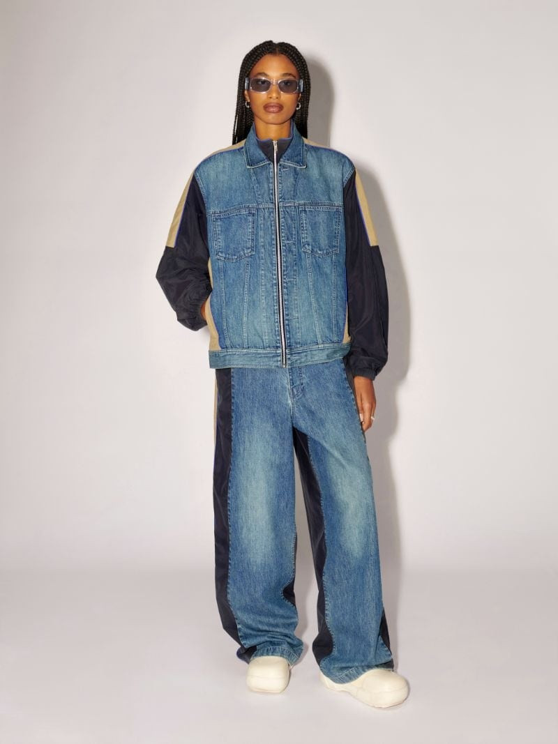 Denim Nylon Jacket 3