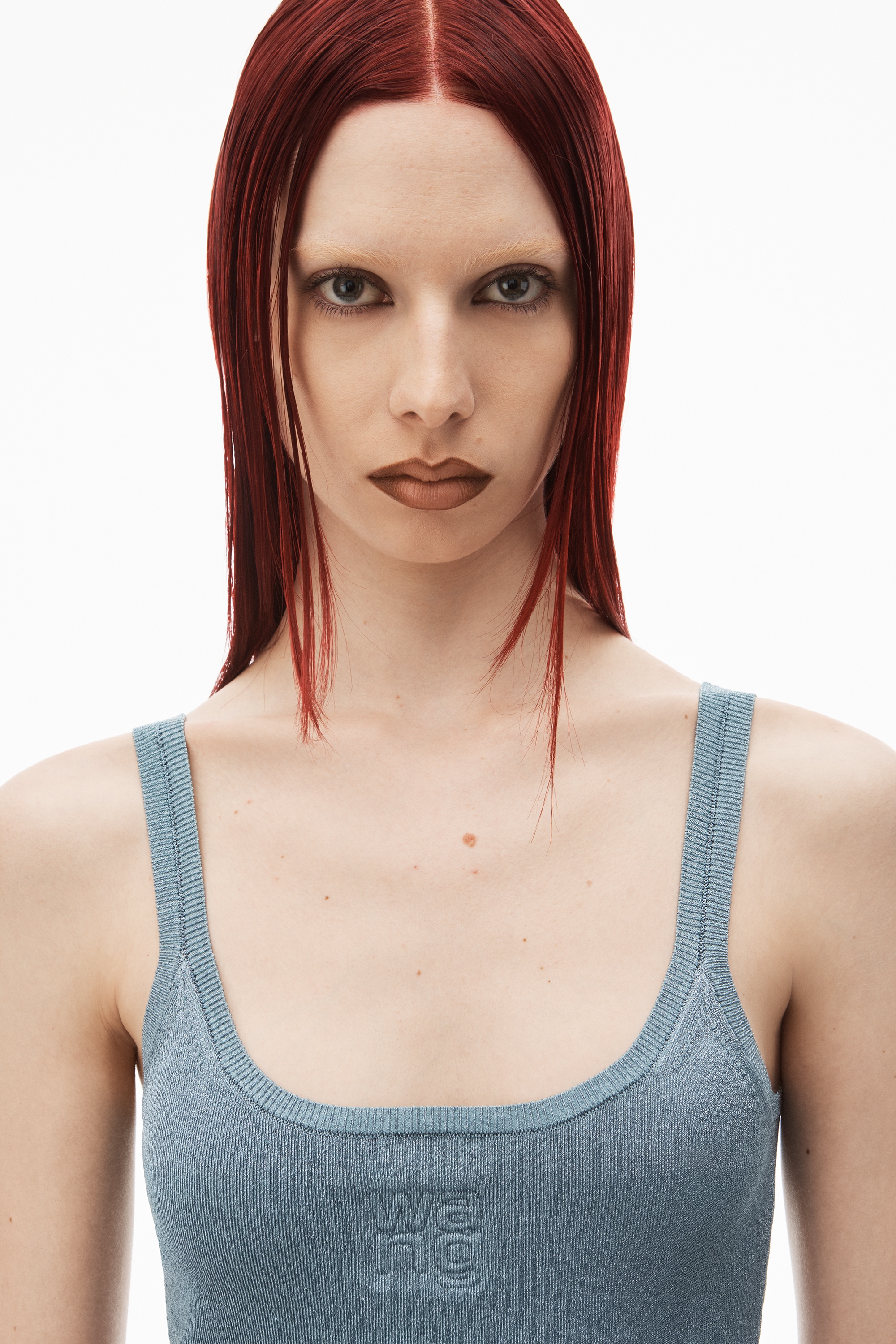 CAMI TANK DRESS IN LUREX - 3