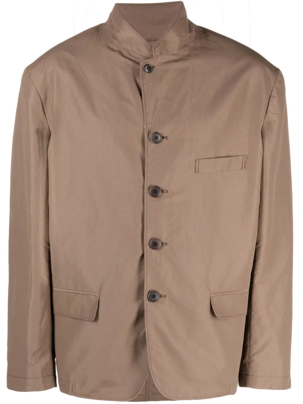 notched-lapel single-breasted jacket - 1