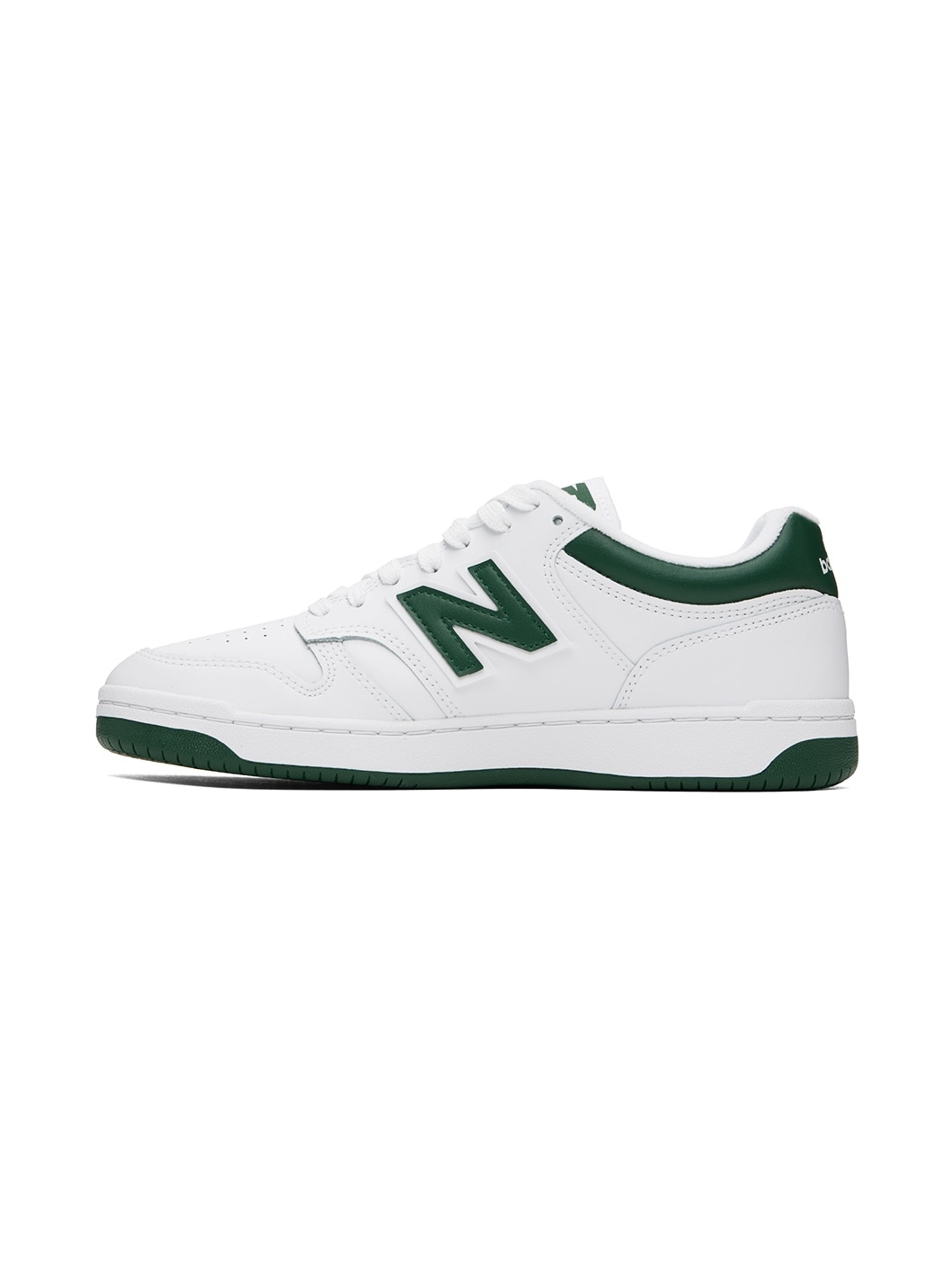 White & Green 480 Sneakers - 3