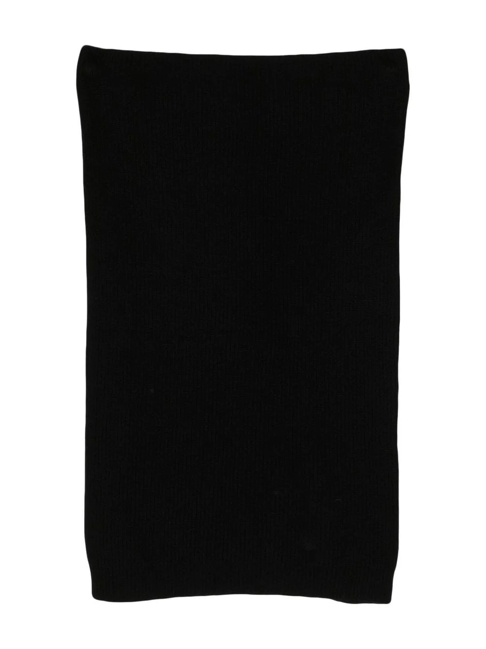 ribbed-knit cashmere scarf - 1