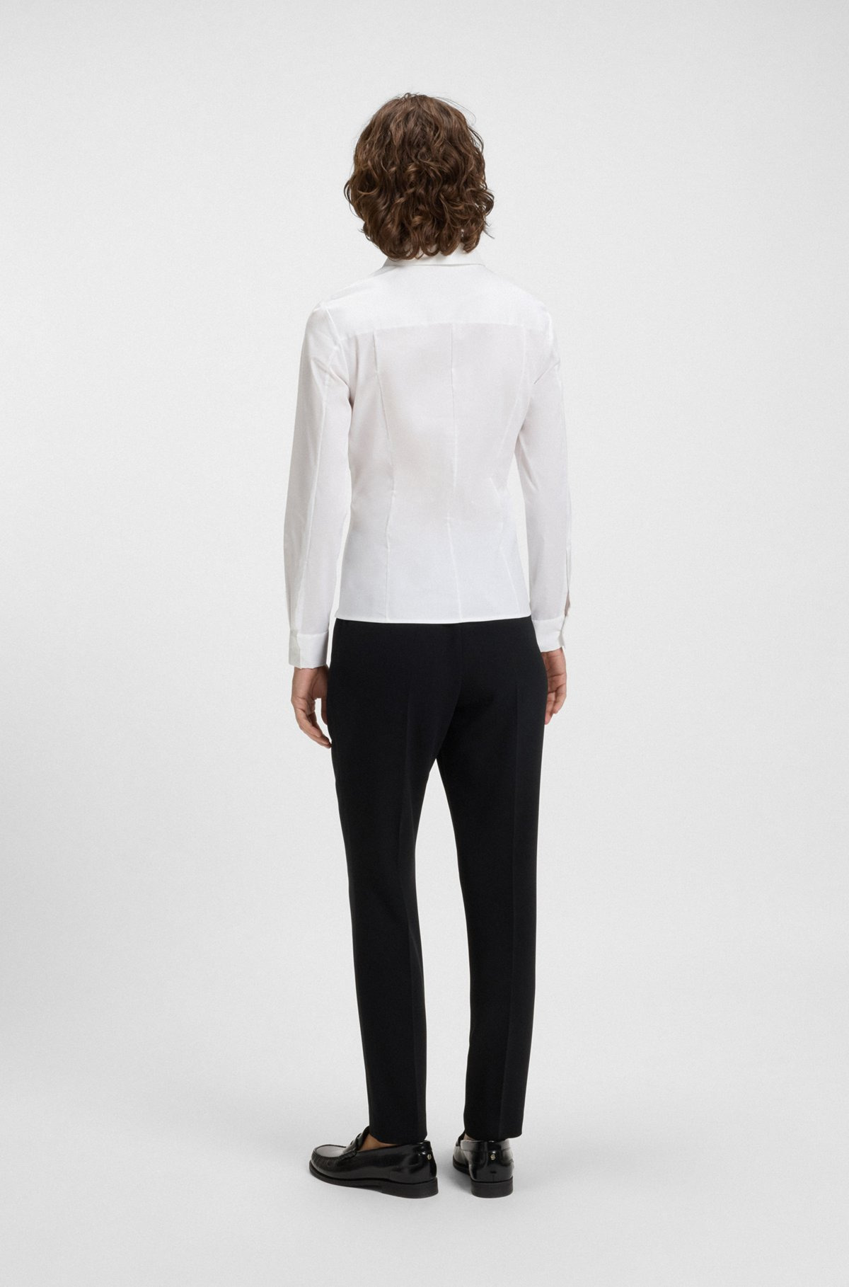 SLIM-FIT BLAZER IN A STRETCH COTTON - 5