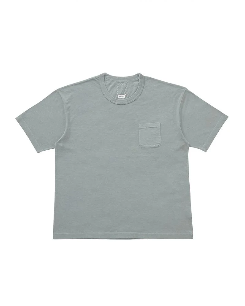 JUMBO TEE S/S DMGD LT.GREEN - 1