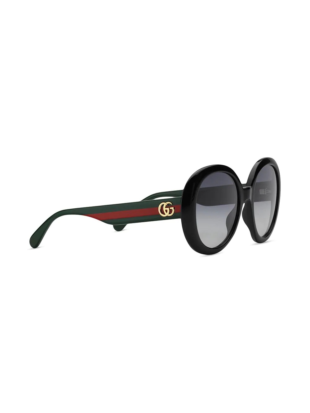 Double G Web round frame sunglasses - 2