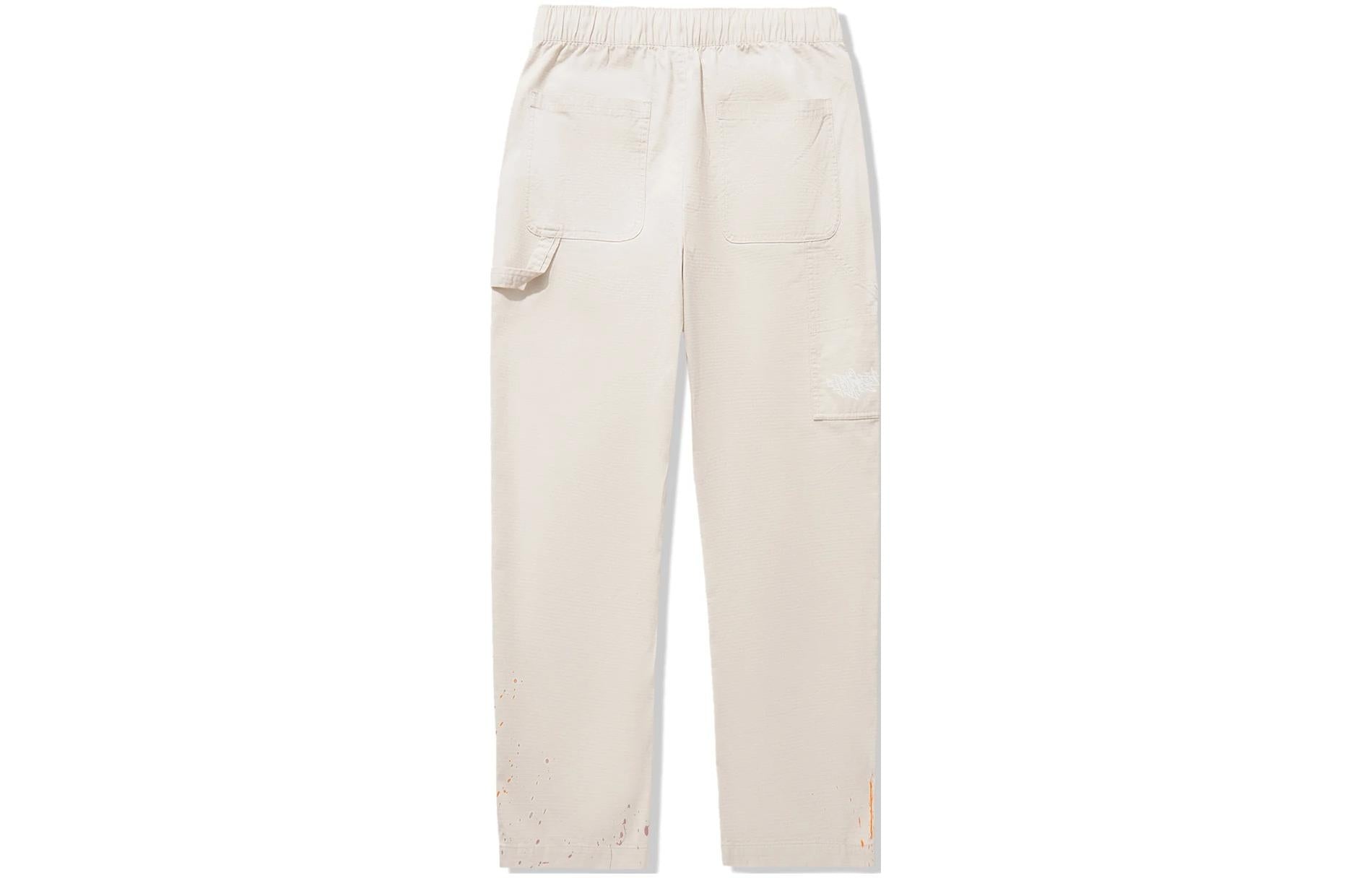 Li-Ning Skateboarding Straight Pants 'Beige' AKXU167-1 - 2