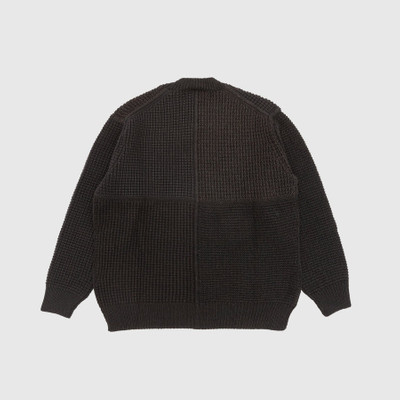Comme des Garçons Homme MIXED WOOL CABLE SWEATER outlook