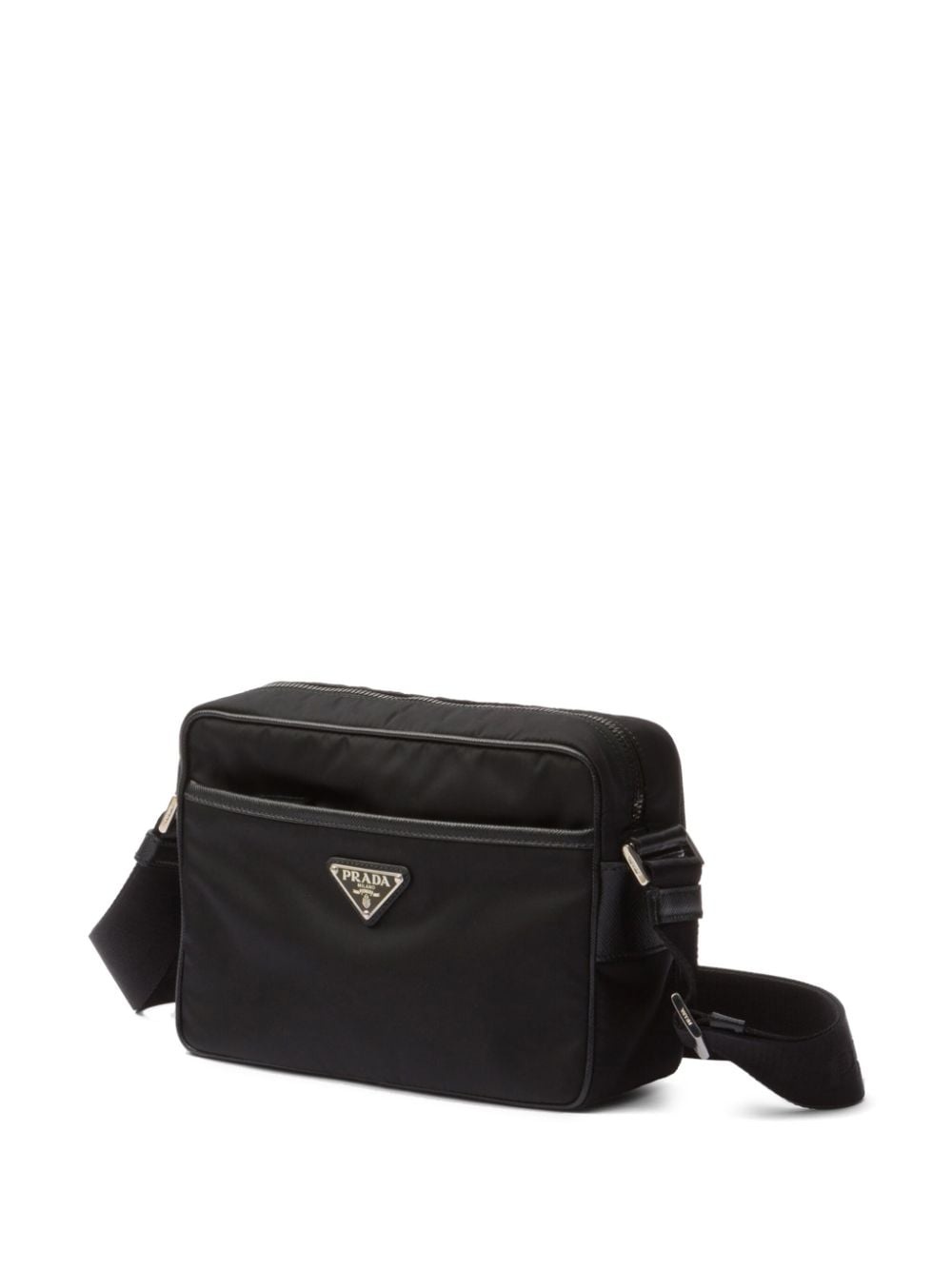 logo-plaque messenger bag - 3