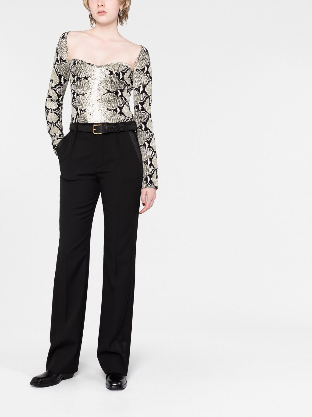 Maddy snake-print top - 2