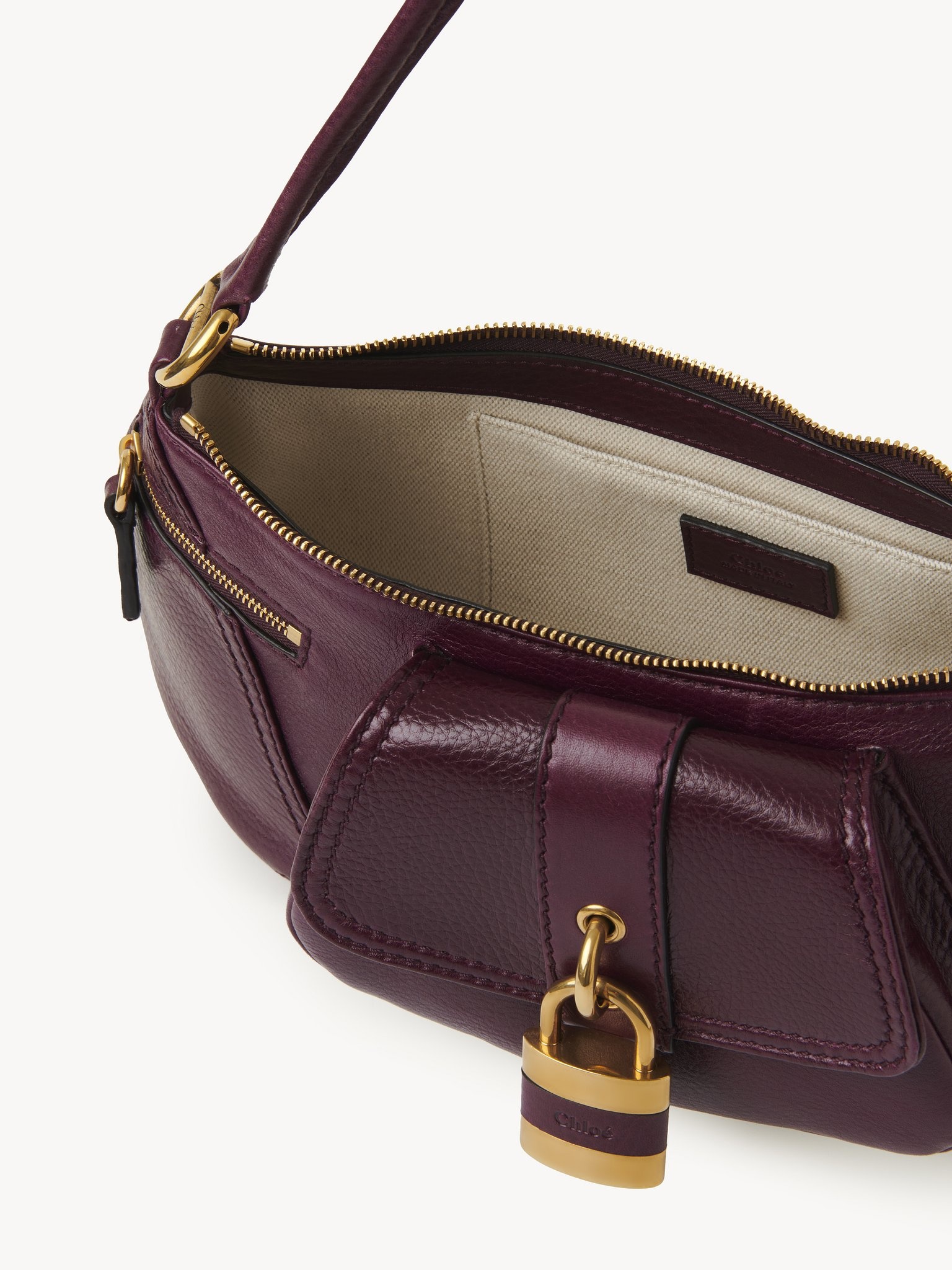 THE 99 SHOULDER BAG IN GRAINED LEATHER - 5