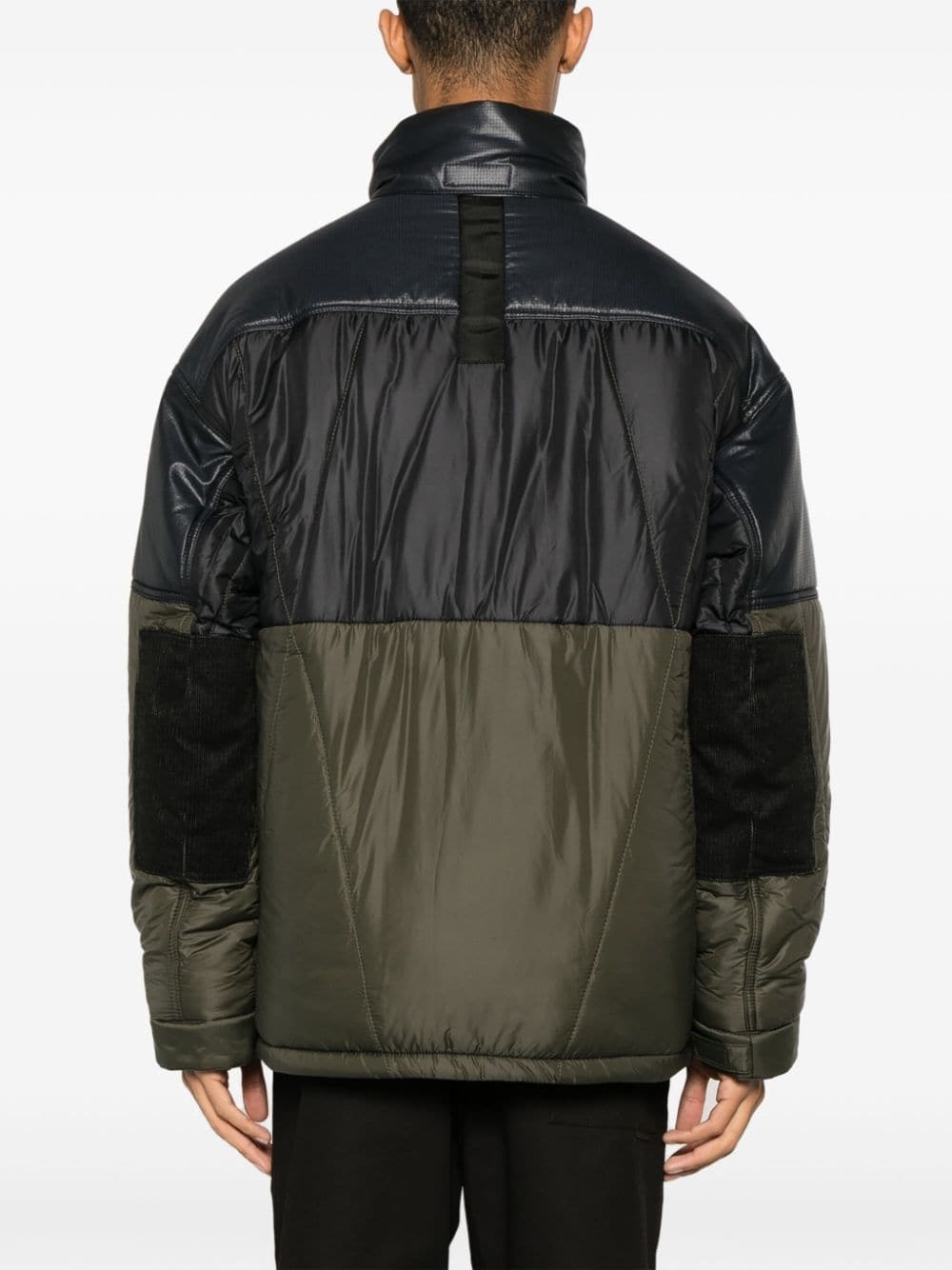 high-neck padded jacket - 4