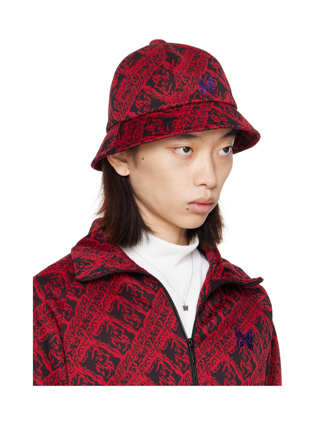 Red Bermuda Bucket Hat - 2