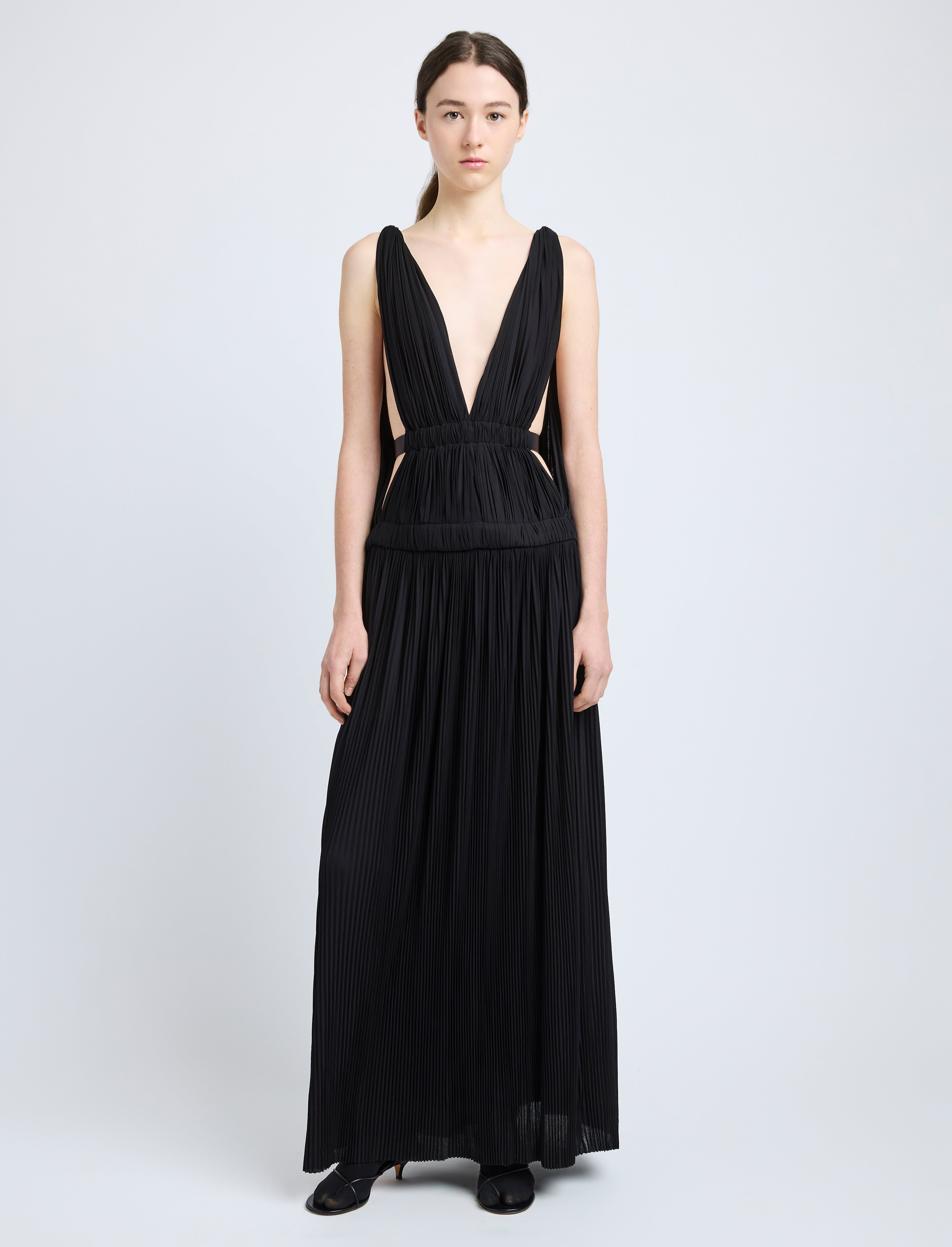 Serra Dress in Matte Jersey - 2