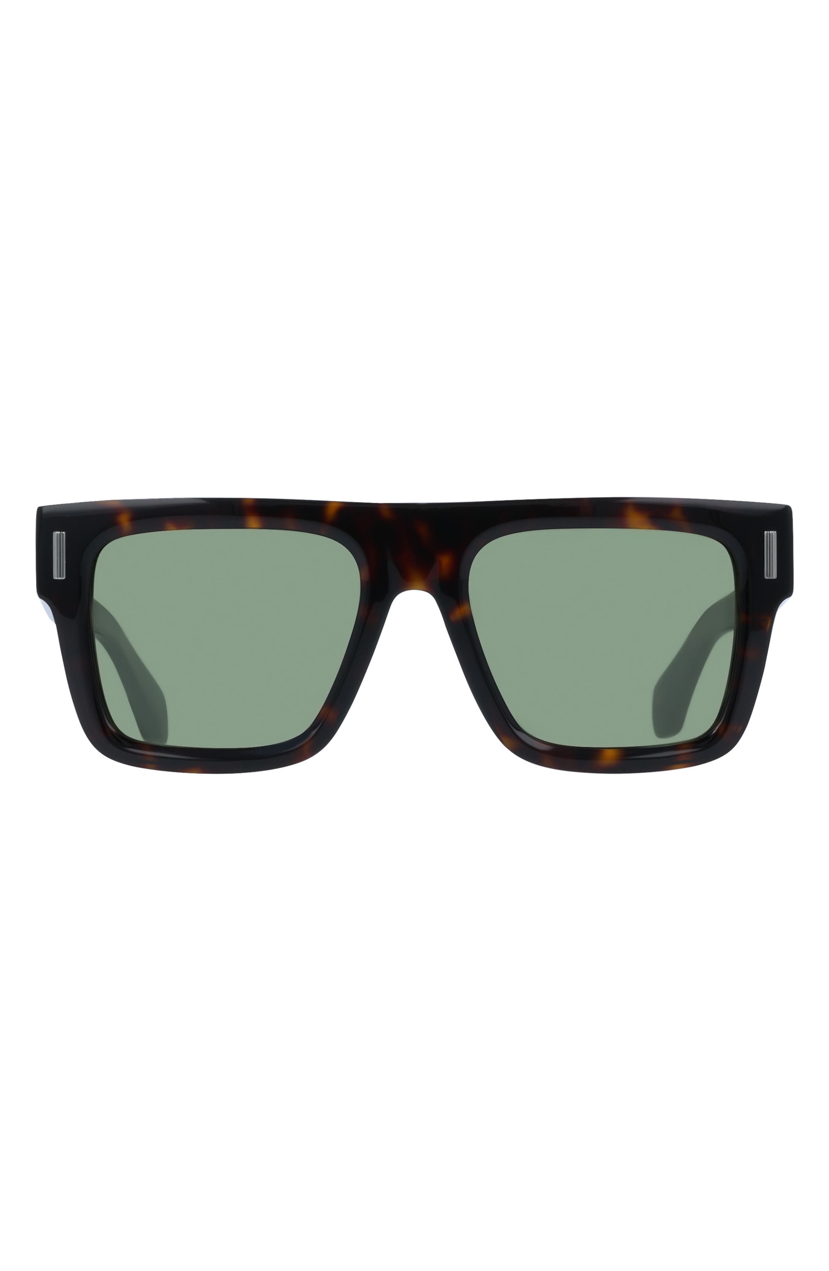 FERRAGAMO 53mm Square Sunglasses in Dark Tortoise at Nordstrom - 1