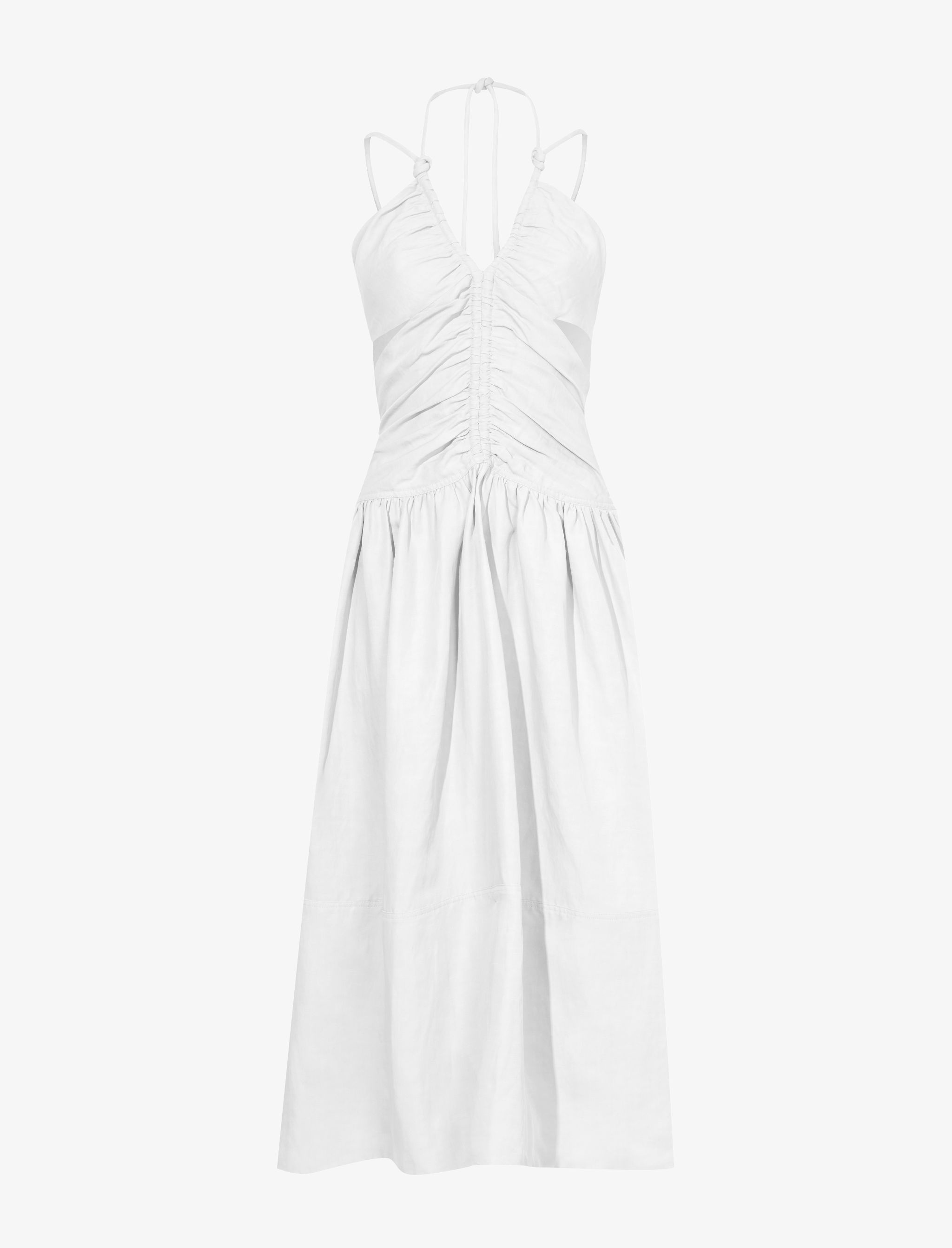 Viscose Linen Dress - 1