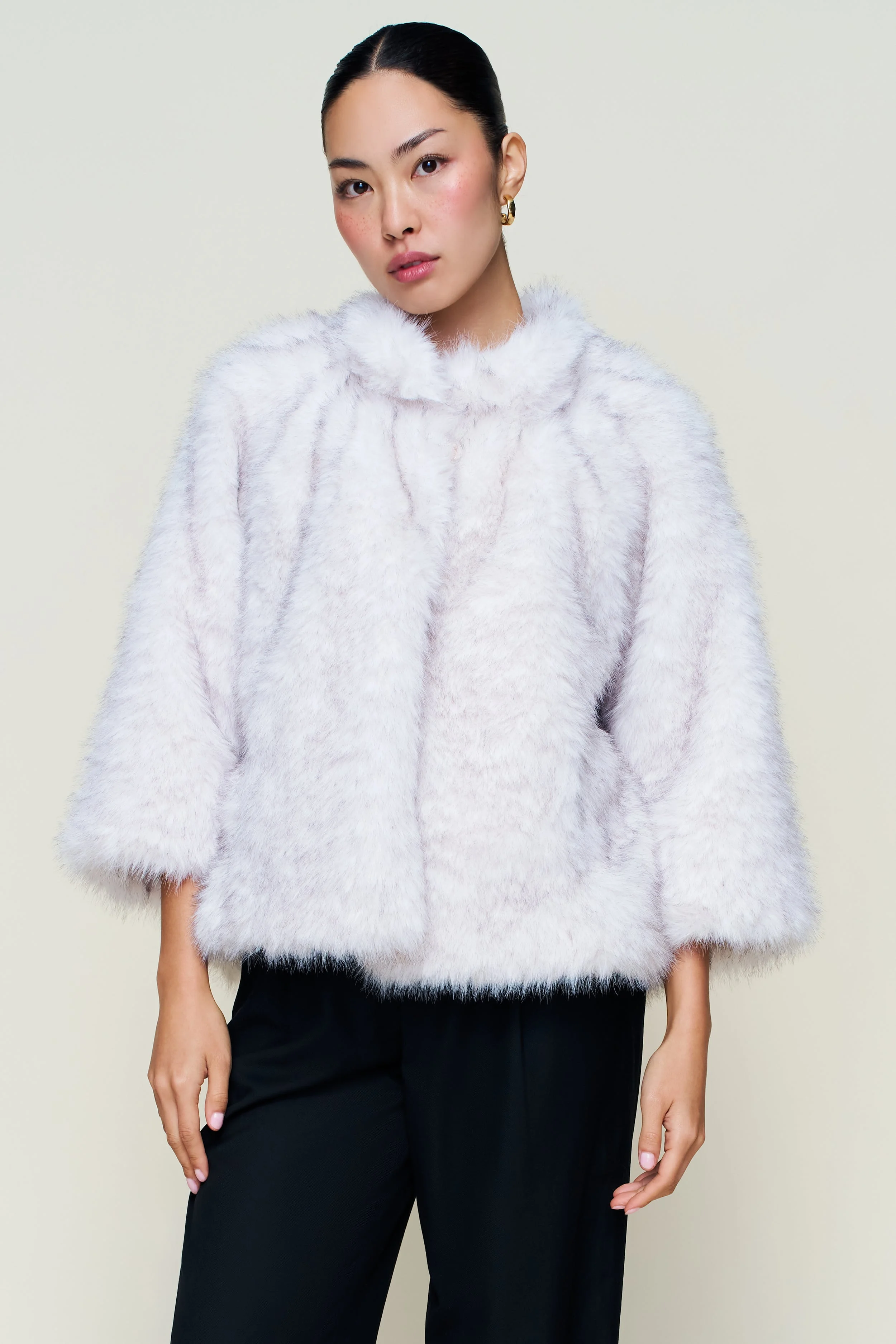 LUCIENNE FAUX FUR TOPPER - 1