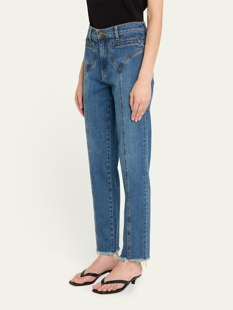Zayne Straight-Leg Jeans 4