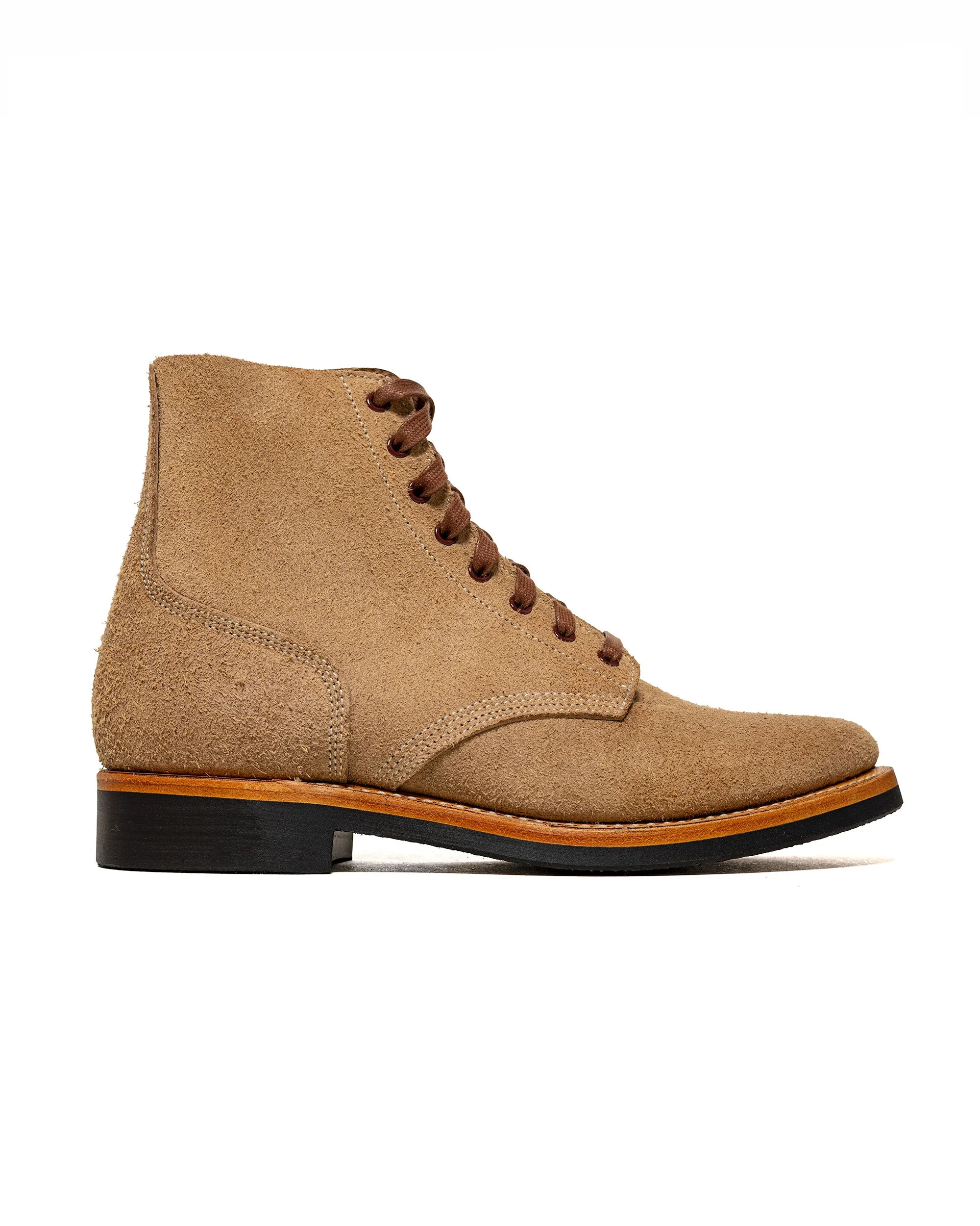 US Navy N-1 Field Shoes Boondockers CXL Natural Roughout - 1