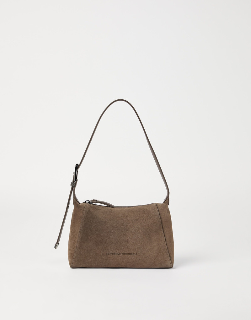 BC Duo shoulder bag in suede with monili 1