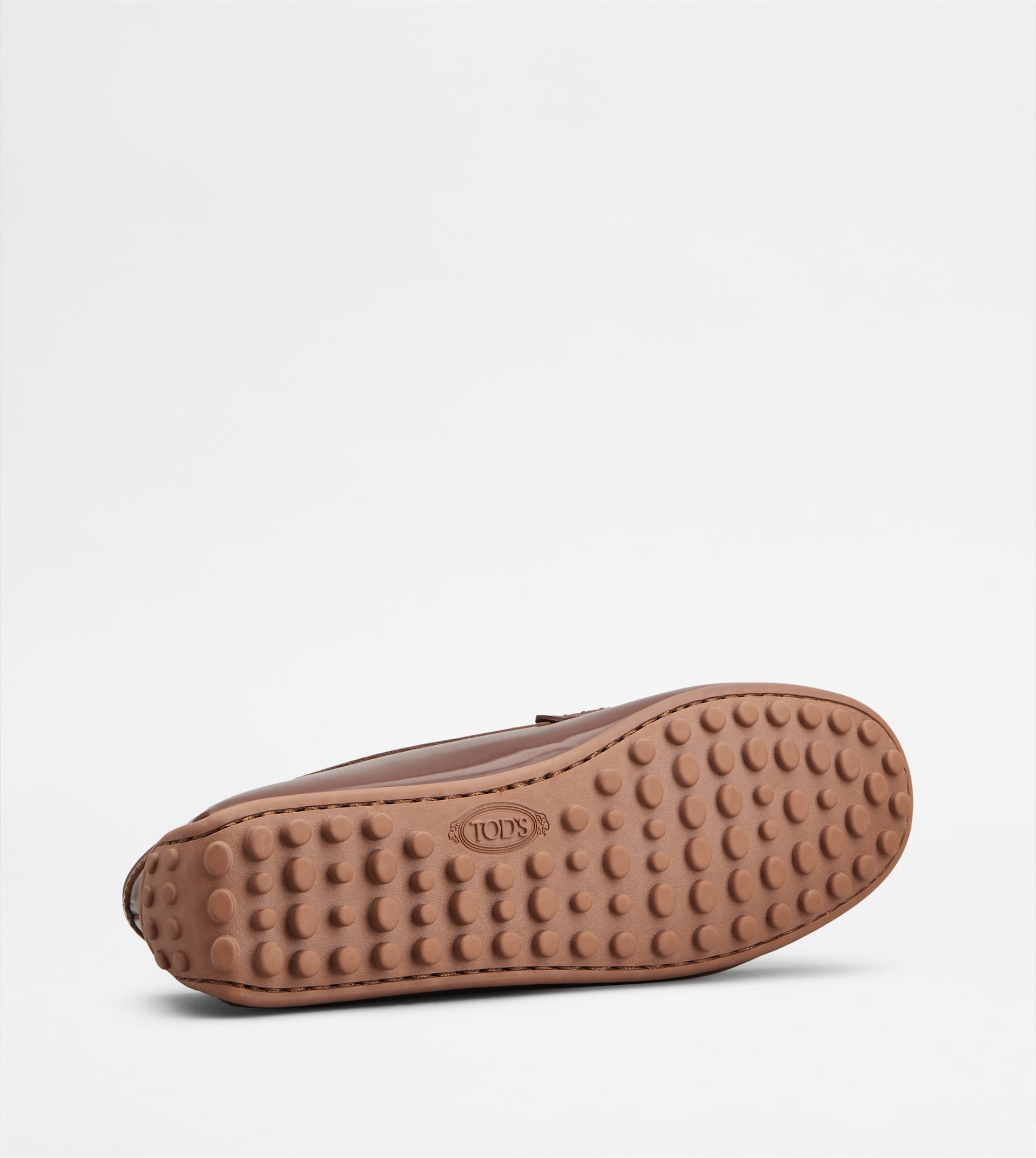CITY GOMMINO DRIVING SHOES IN LEATHER - BROWN - 4