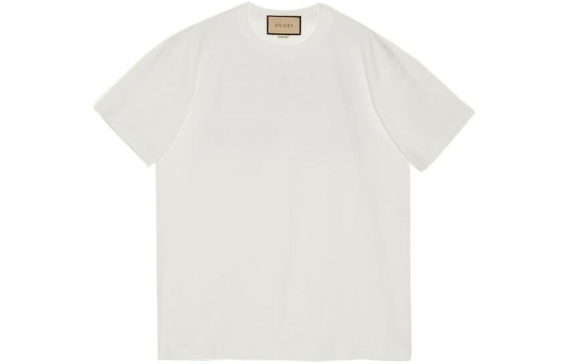 GUCCI Gucci SS22 Love Parade Logo Tee 'White Purple' 548334-XJEQF-9750 outlook