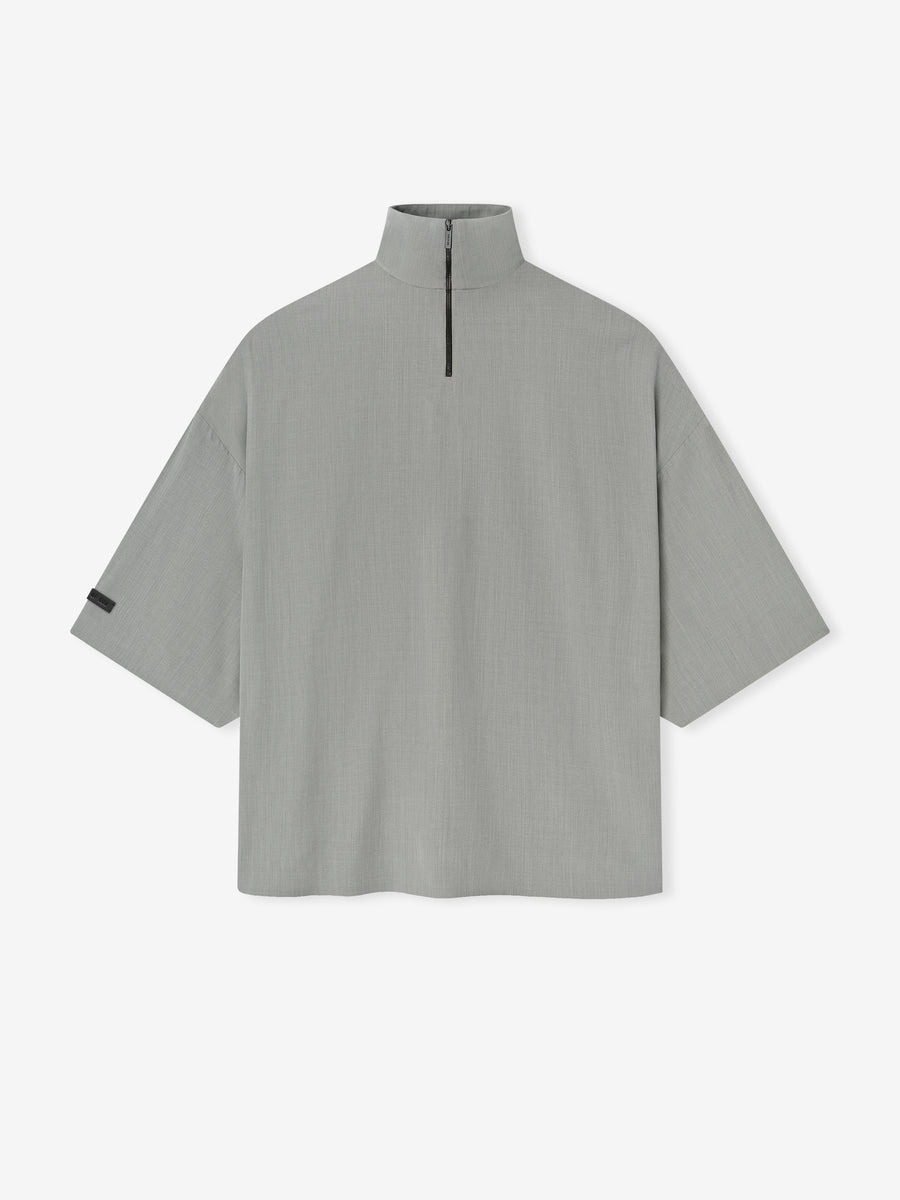 Cotton Wool Highneck Shirt - 2