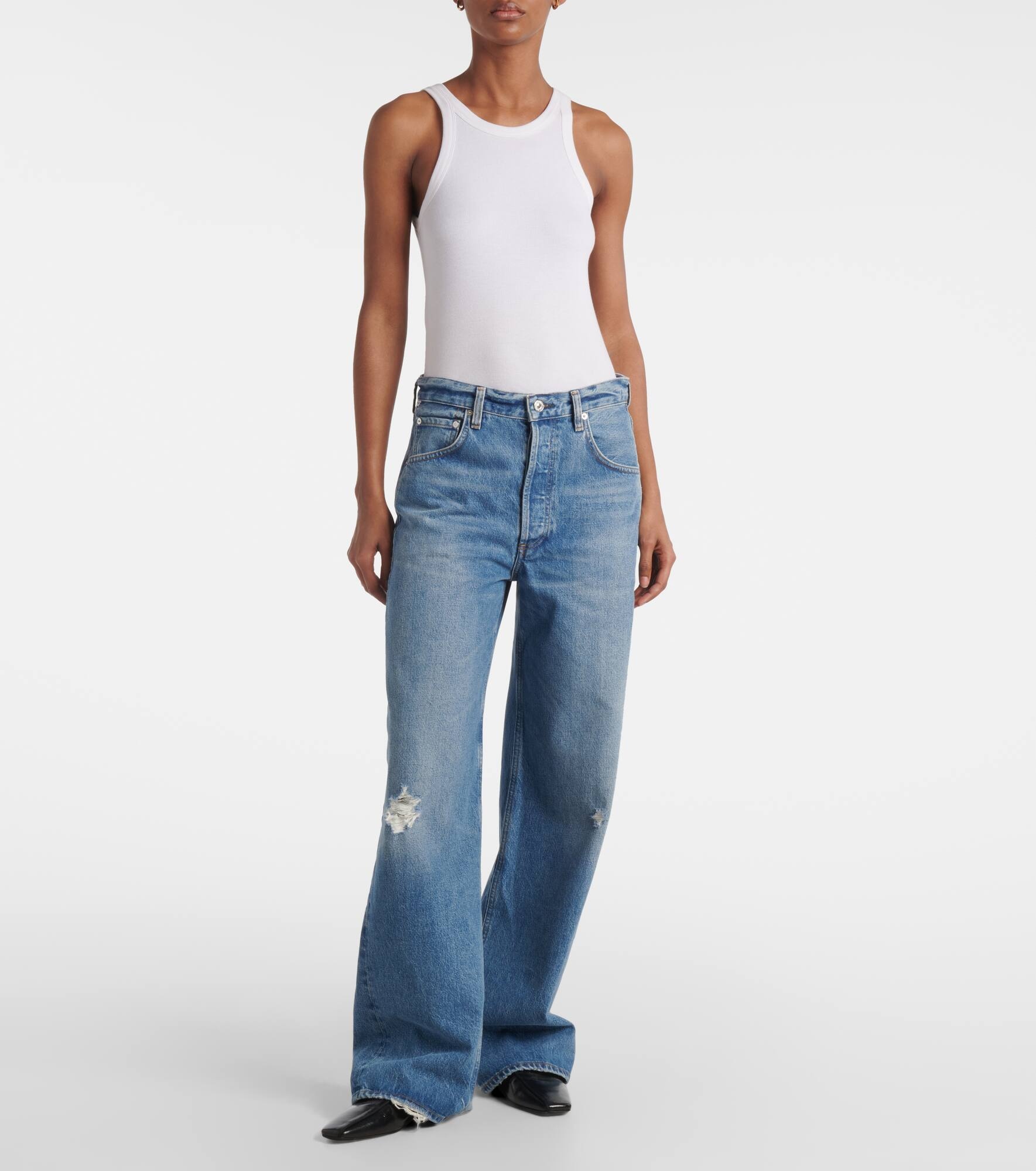 Ayla wide-leg jeans - 7