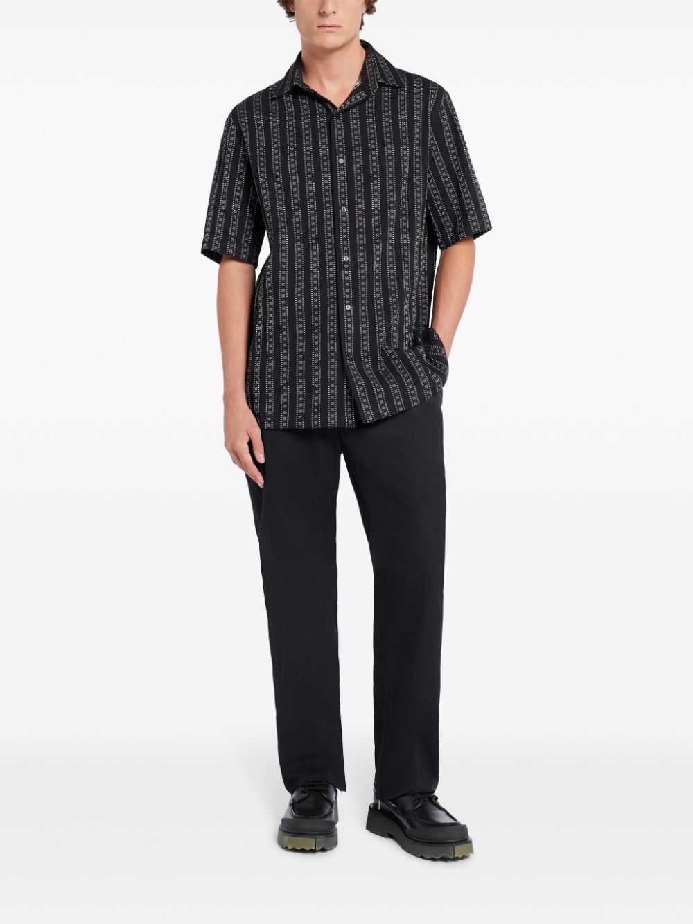 cotton tailored trousers - 2