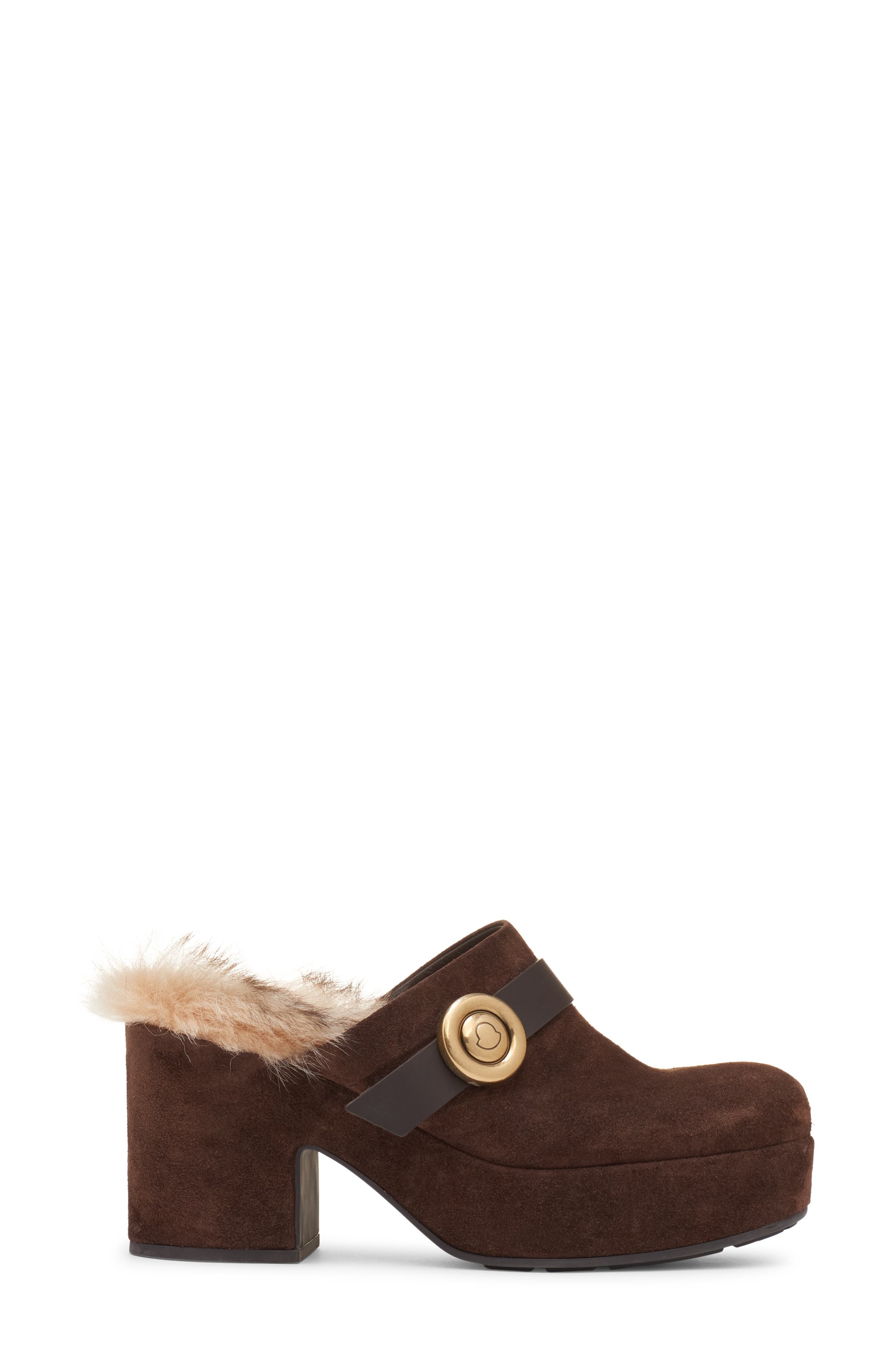 Moncler XXMM Mule in Espresso Bean at Nordstrom - 3