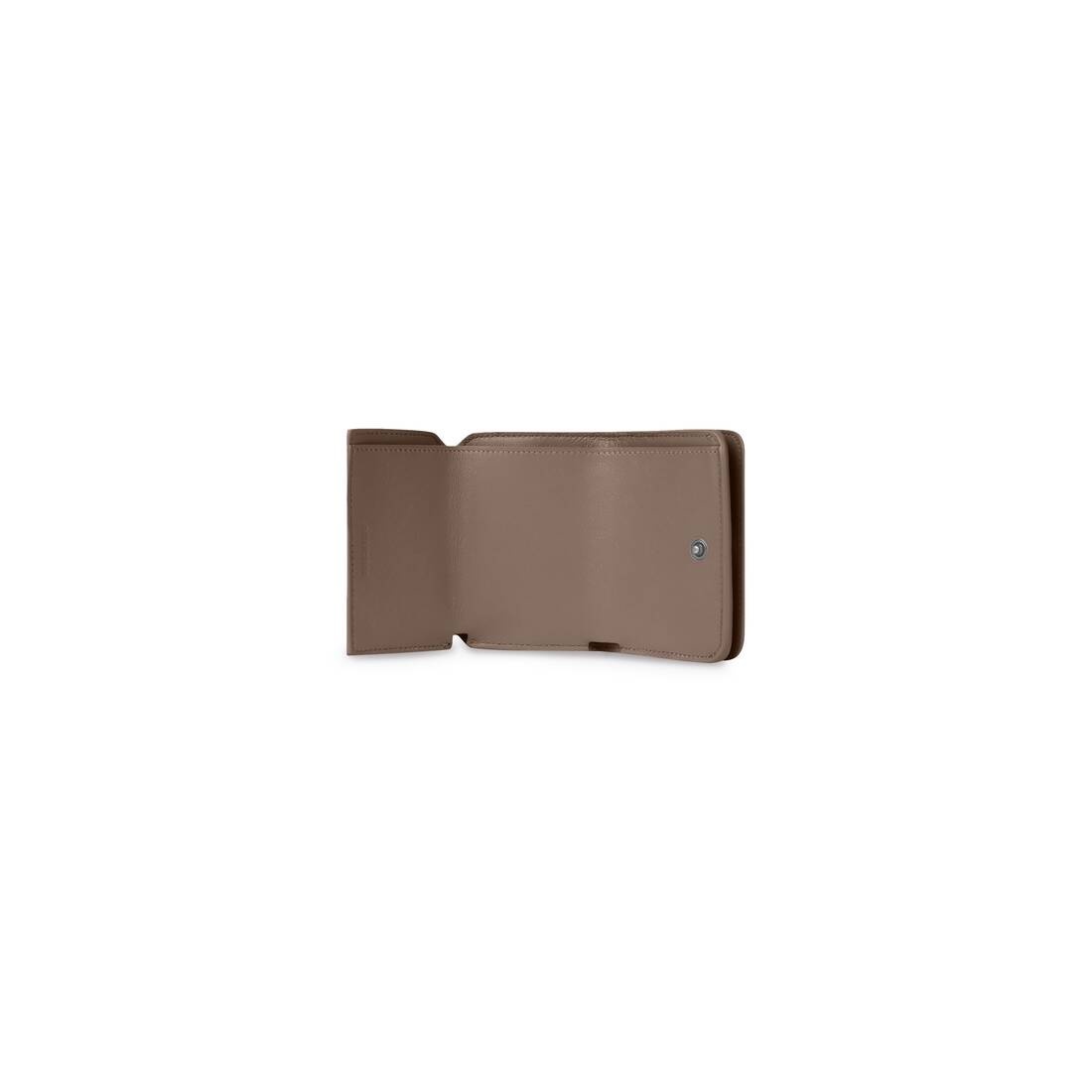 Essential Mini Wallet in Mink - 4