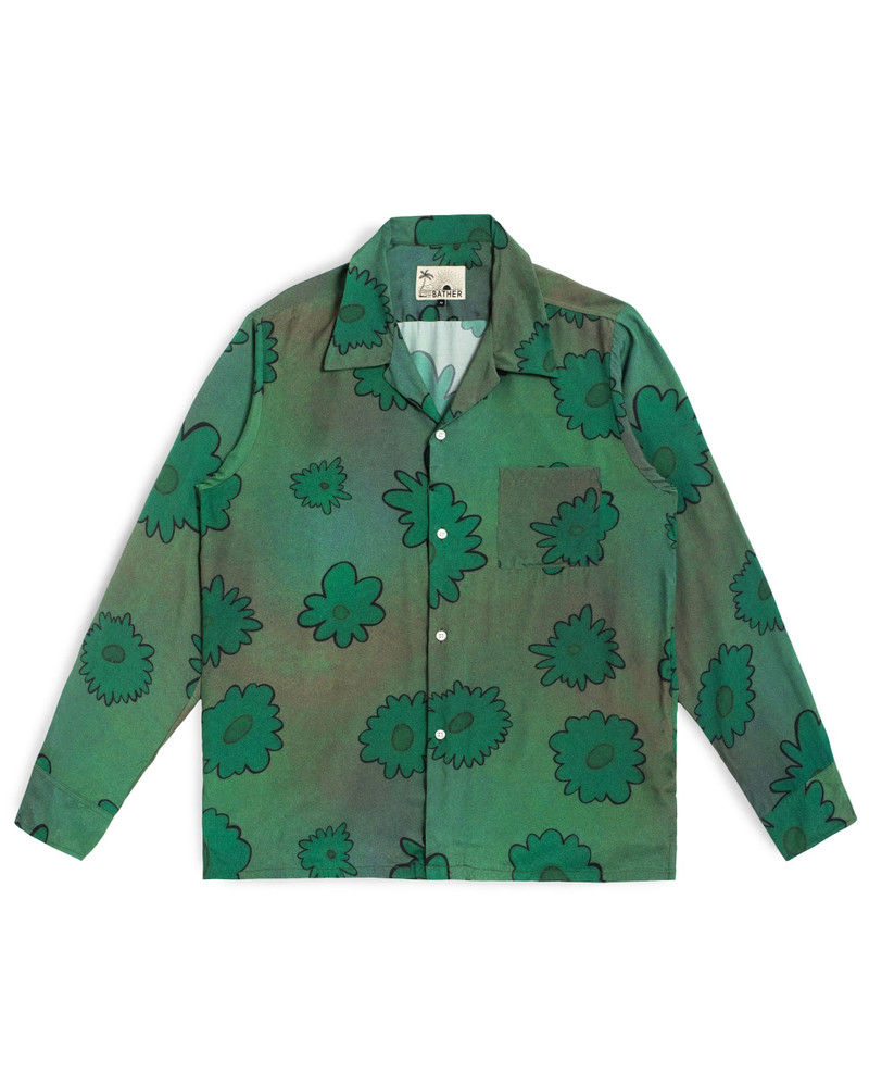 Forest Bloomscape LS Camp Shirt 1