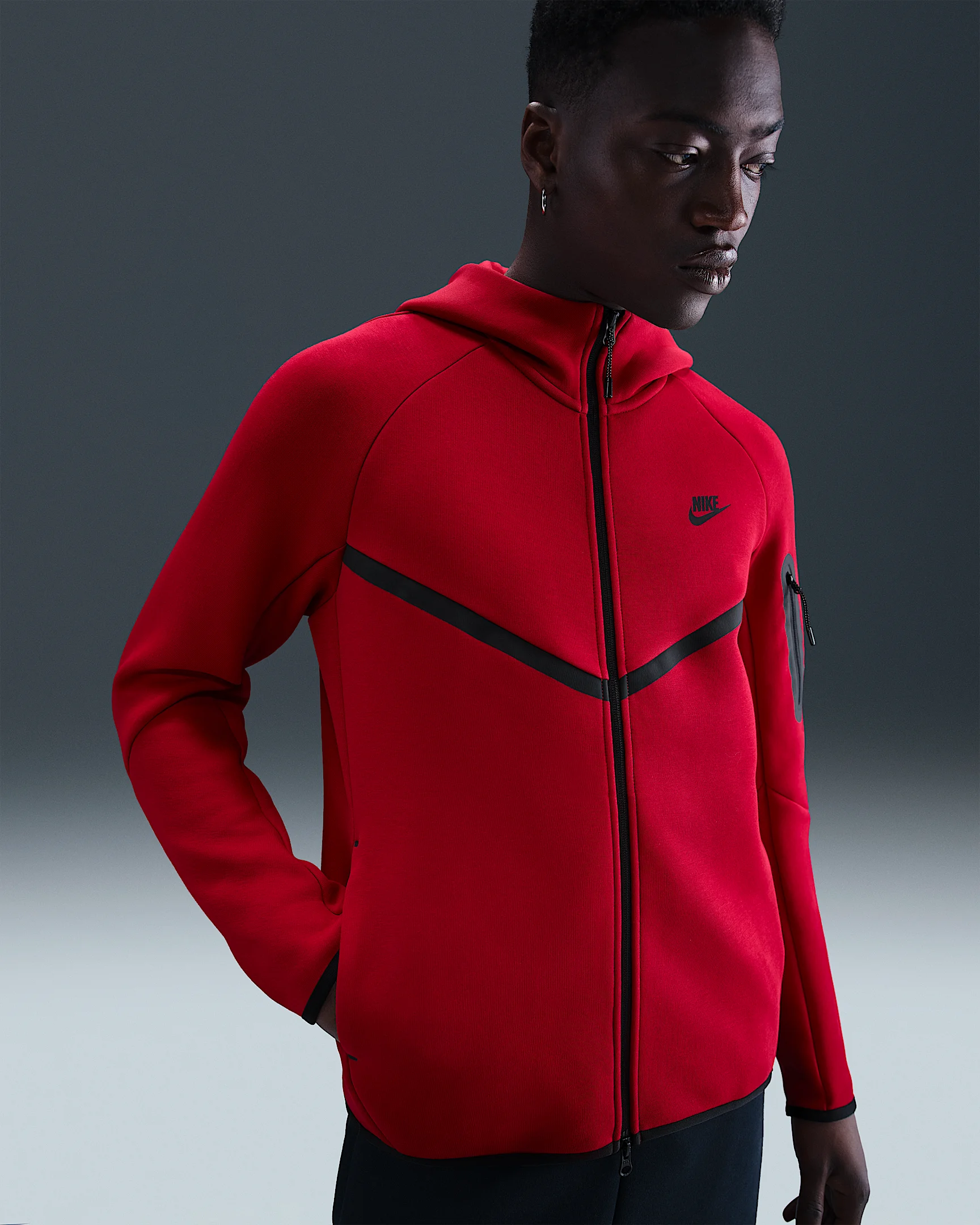 Nike Tech Men's Fleece Windrunner Full-Zip Jacket - 1