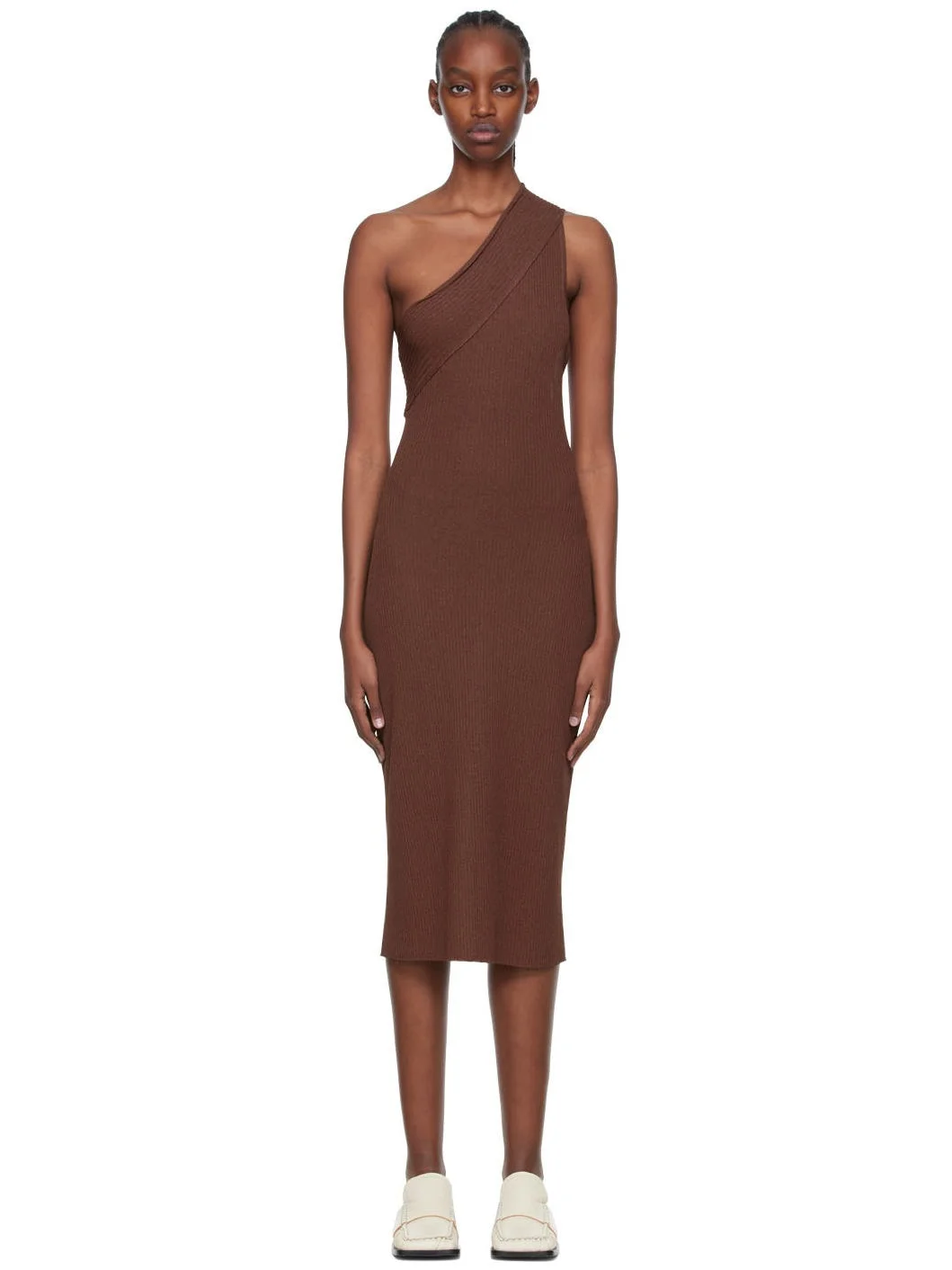 Brown Martina Midi Dress - 1