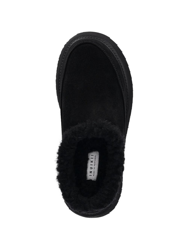 Classic Micro shearling-trim slippers 4