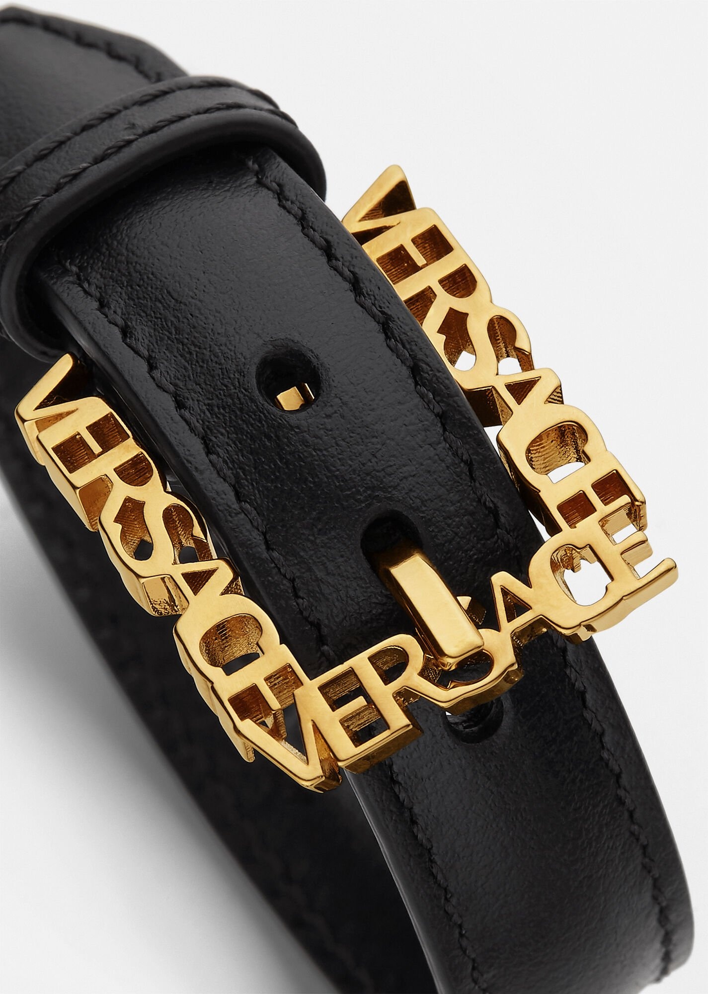 Logo Leather Bracelet - 3