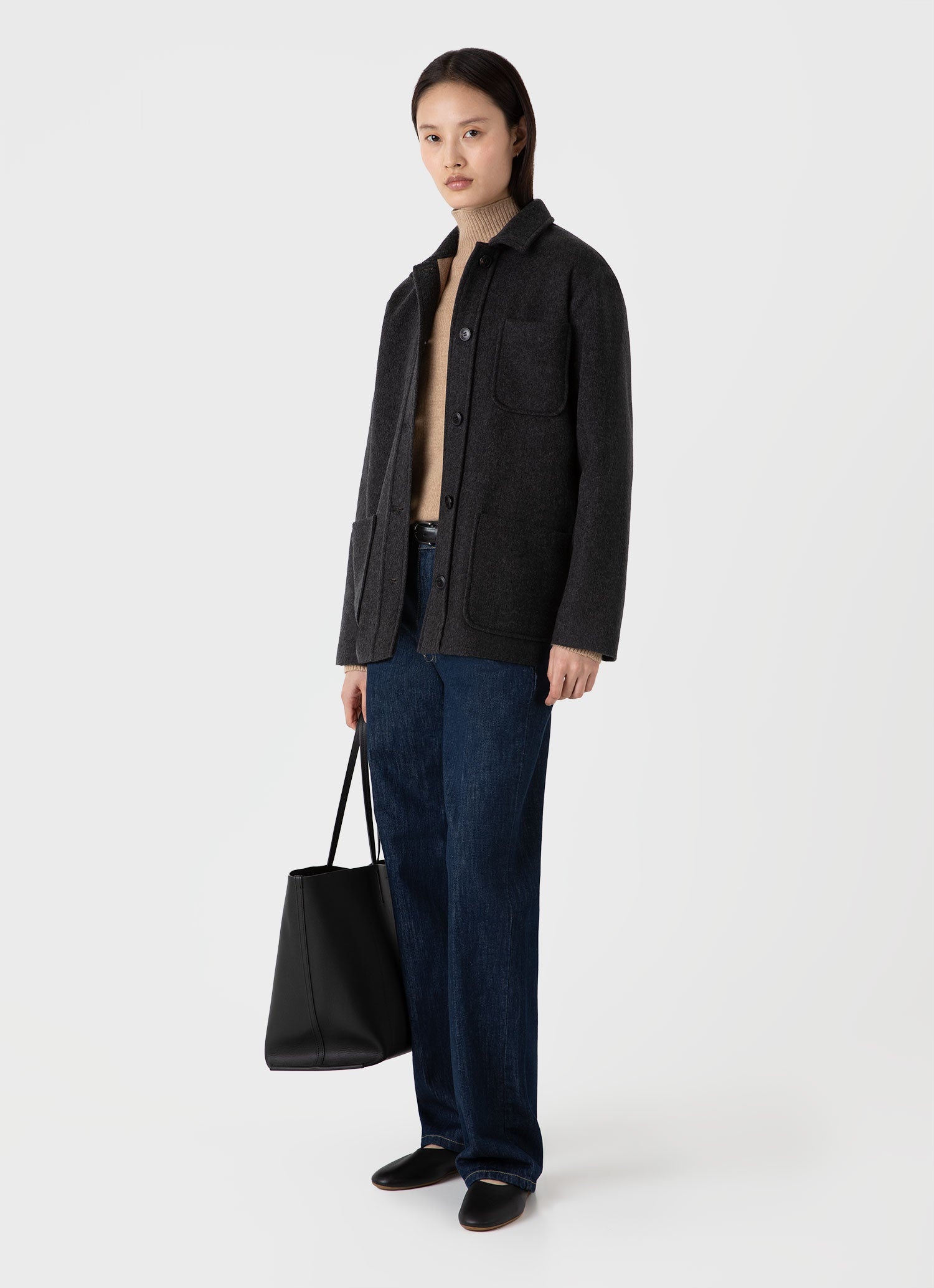 Double Faced Twin Pocket Jacket - 2