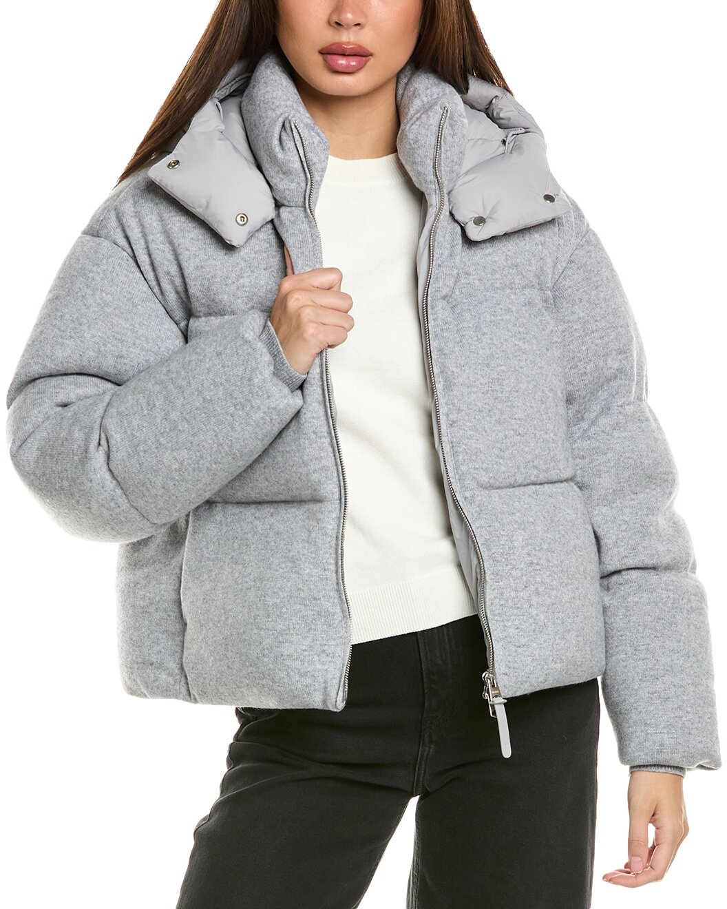 Mackage Tessyk Medium Wool & Cashmere-Blend Jacket - 1