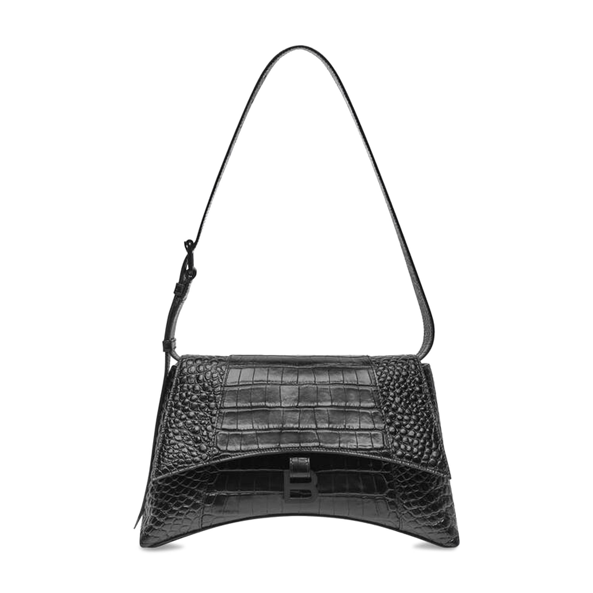 Balenciaga Medium Downtown Shoulder Bag 'Black' - 1