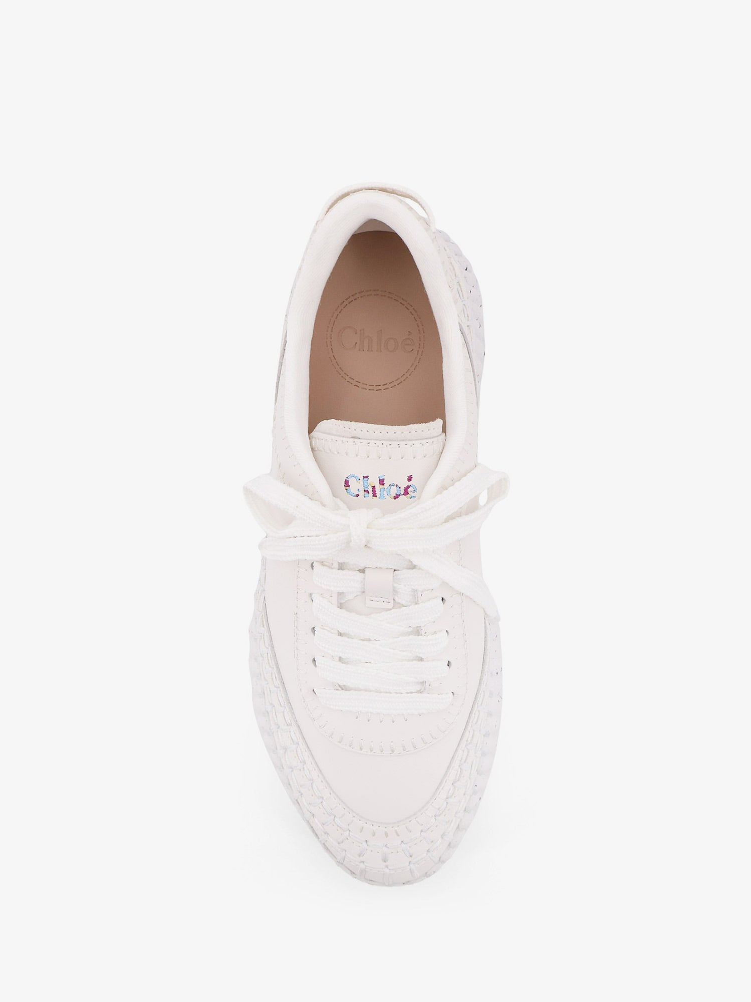 CHLOE' - Chloe' Nama Low-Top Leather Sneakers - 5