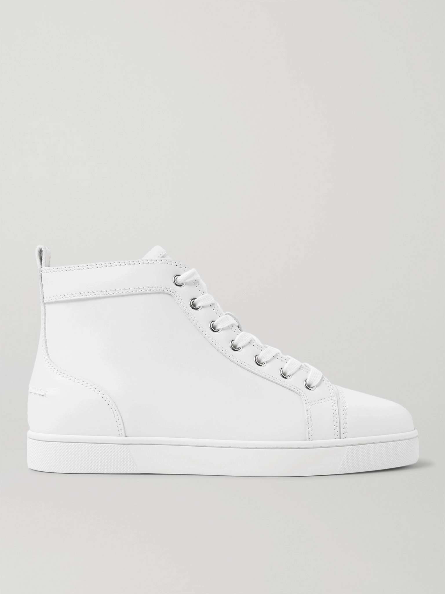 Louis Leather High-Top Sneakers - 1