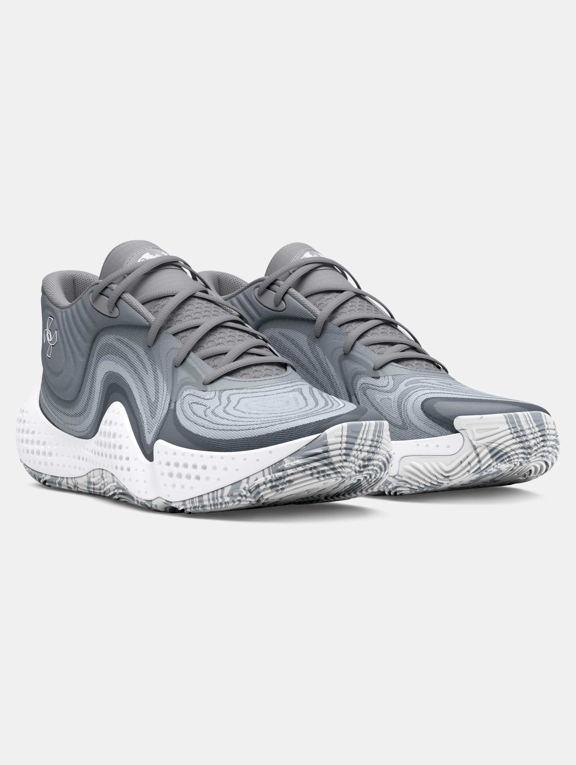 Under Armour Unisex UA Spawn 6 Mid Basketball Shoes REVERSIBLE