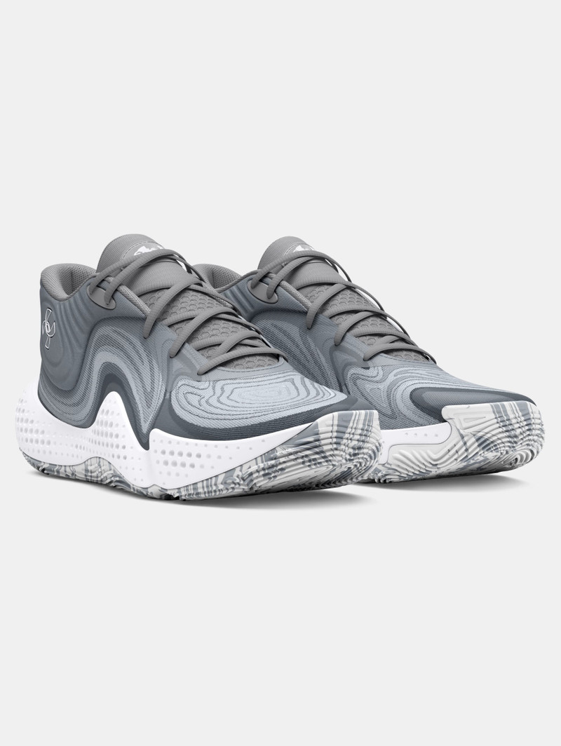 Unisex UA Spawn 6 Mid Basketball Shoes 5