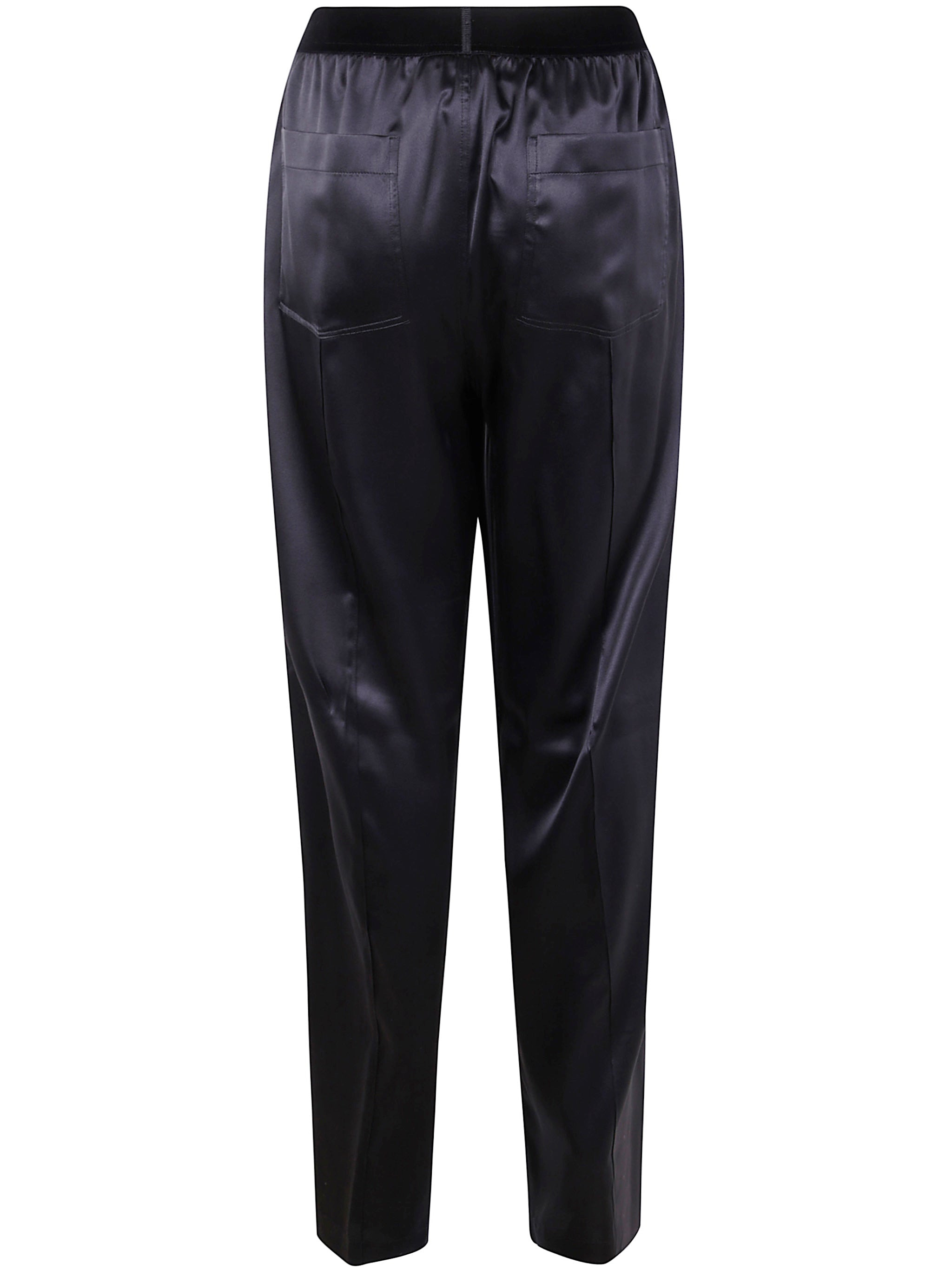 Tom Ford Women Stretch Silk Satin Pijamas Trousers - 2