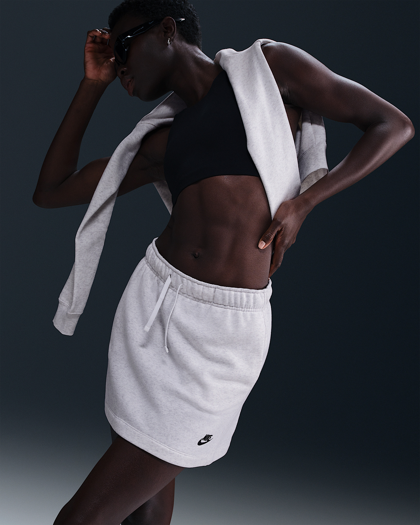 Nike Sportswear Club Fleece Women's Mid-Rise Skirt - 5