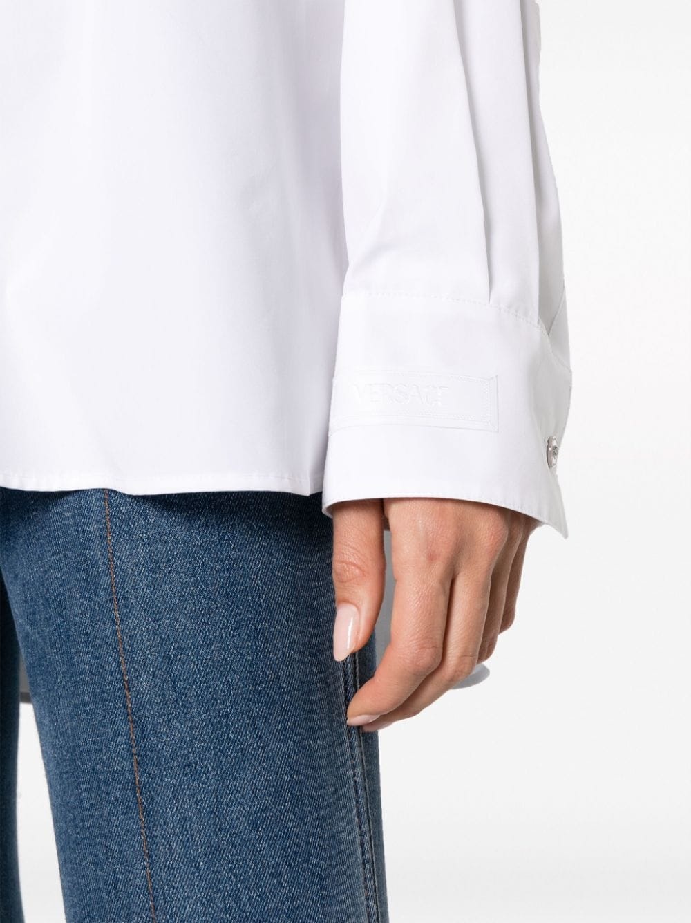 button-up cotton shirt - 5